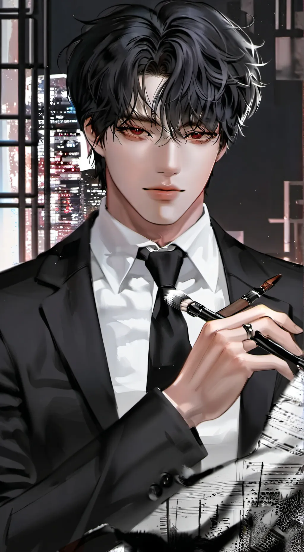 ai character: David background