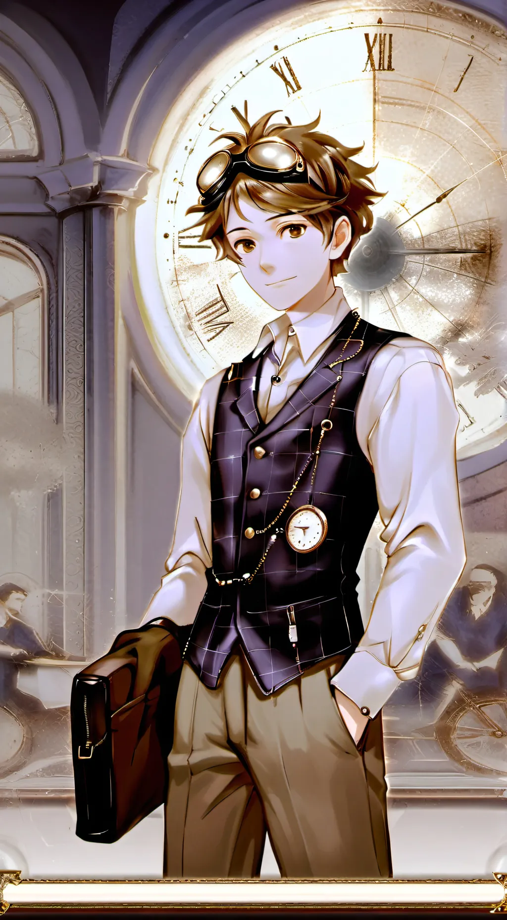 ai character: Erased  background