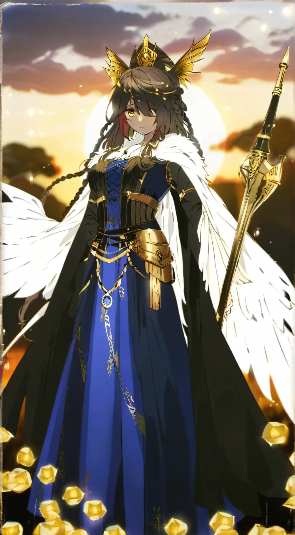 ai character: putri najwa background