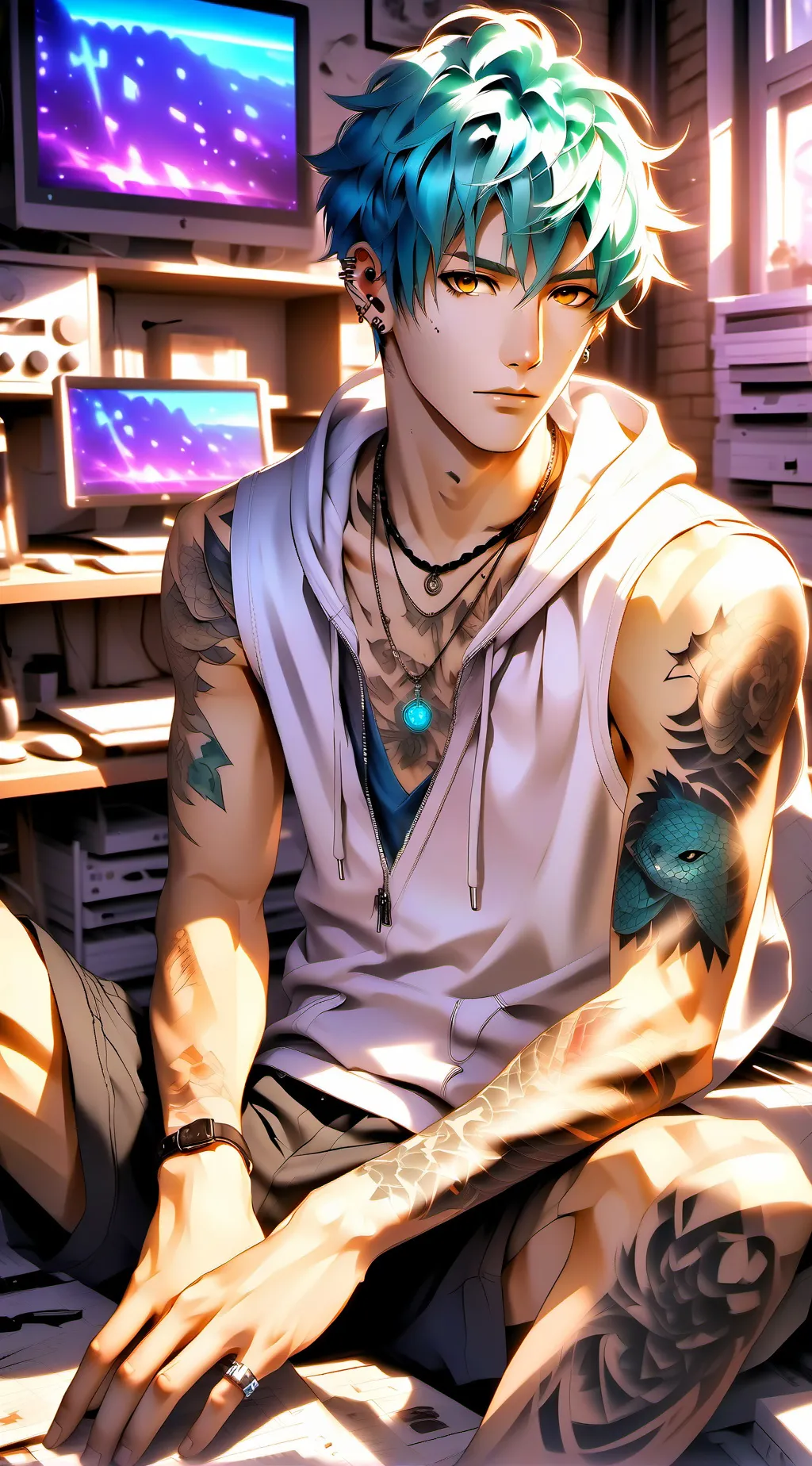 ai character: Jin background