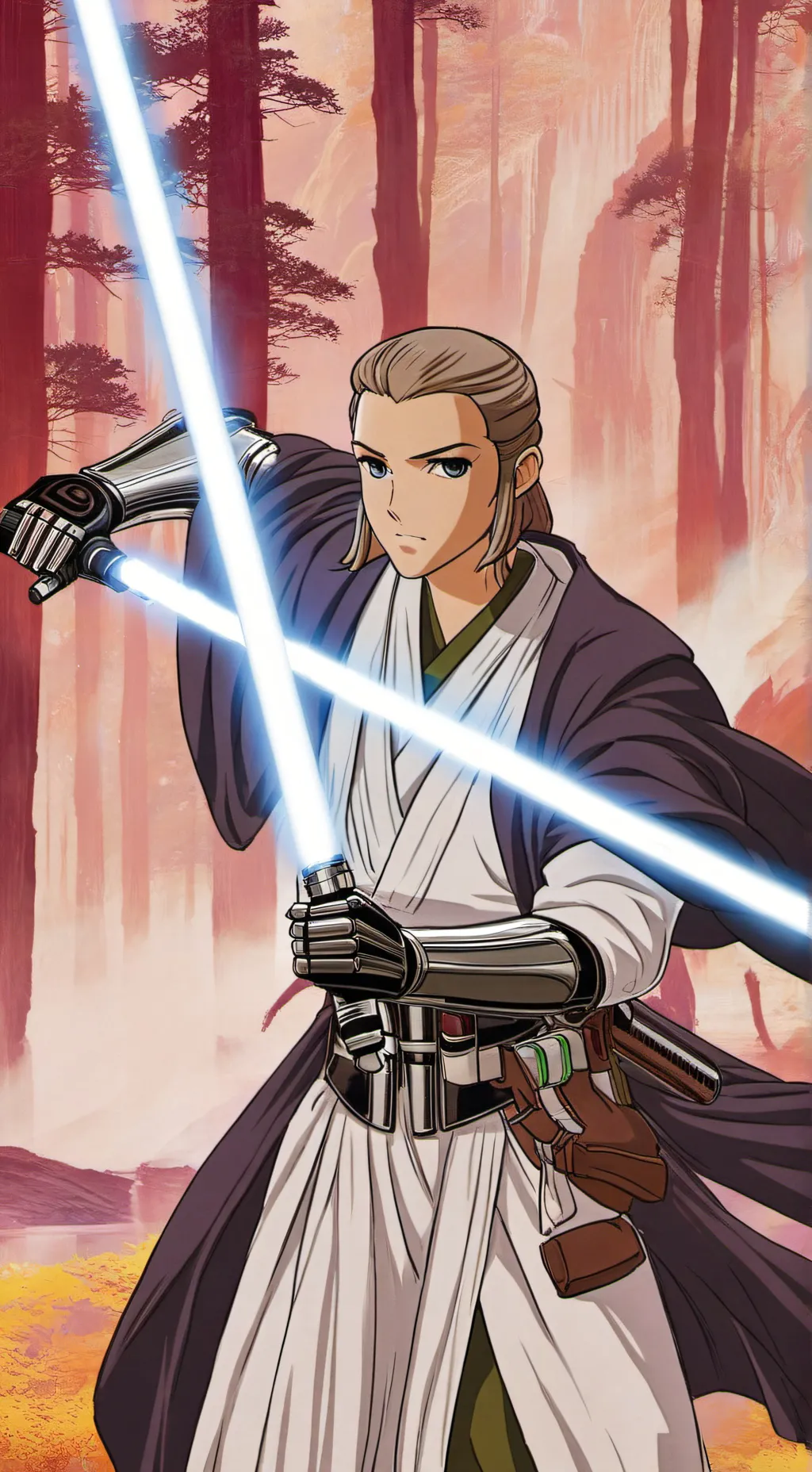 ai character: Jedi hate you background