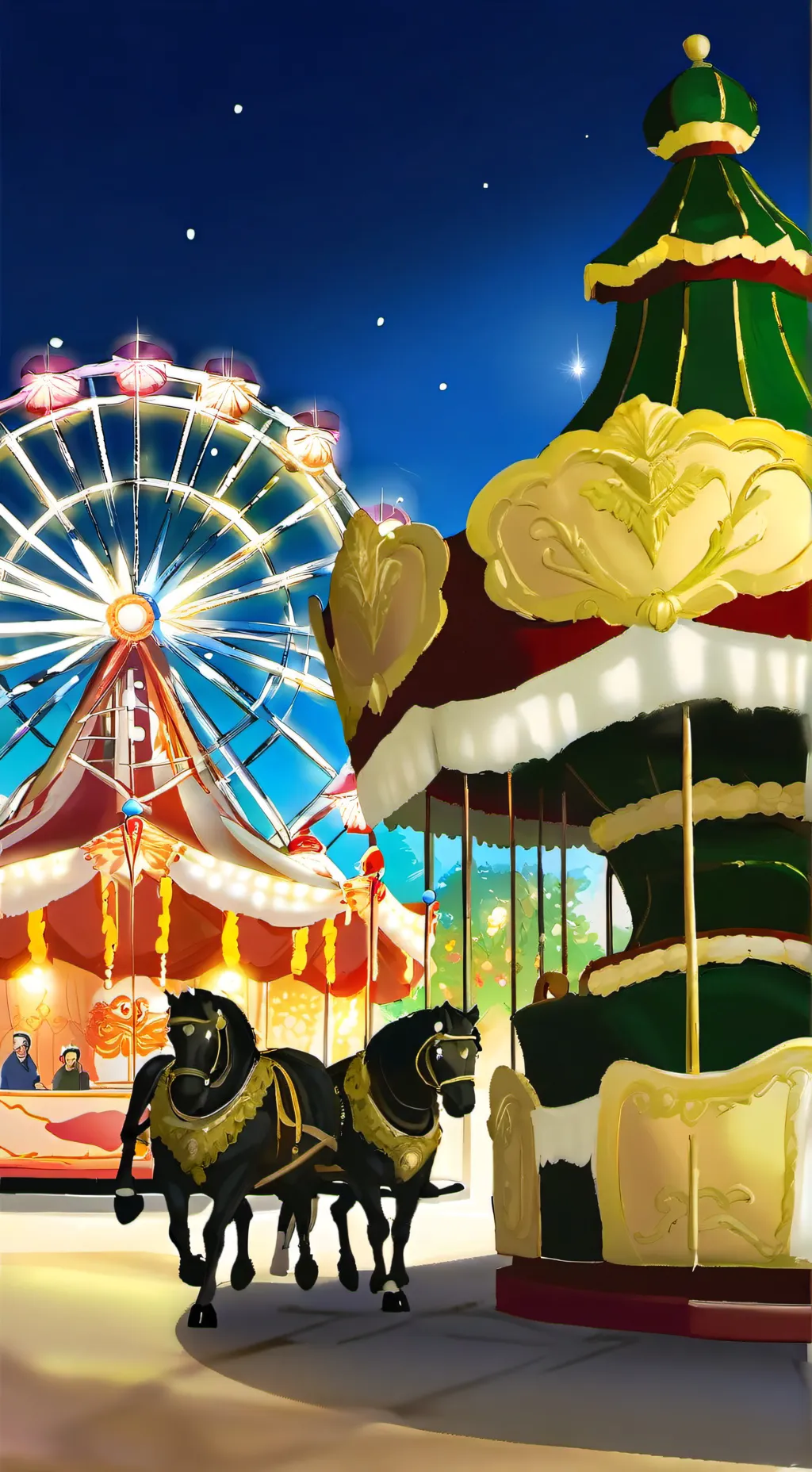 ai character: Rides background