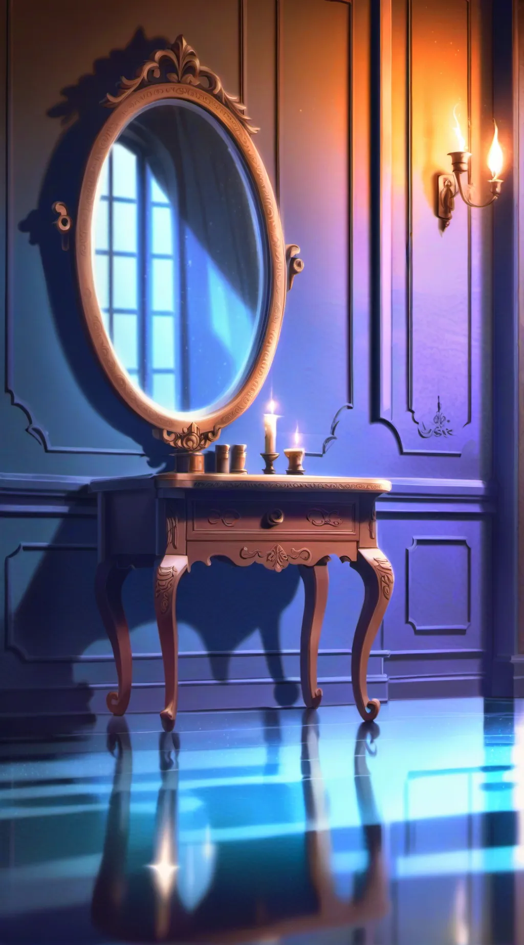 ai character: Glisten x you background