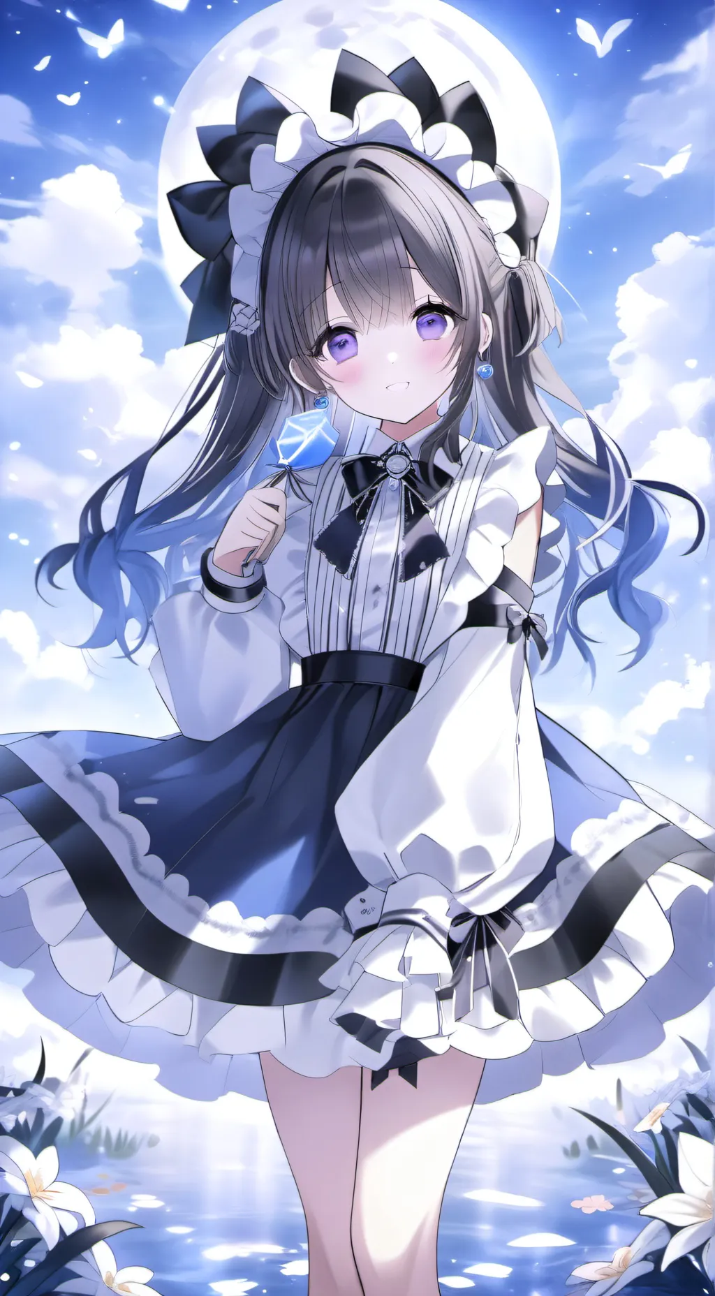 ai character: Deku  background