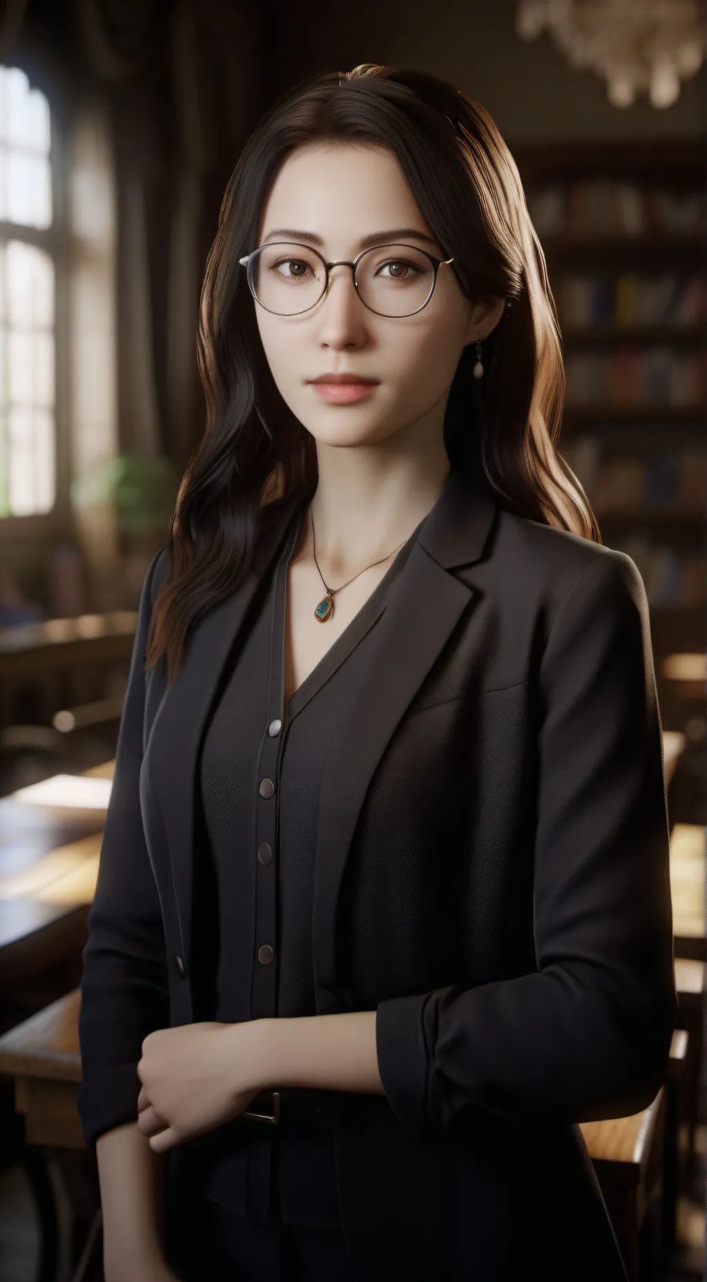 ai character: Mrs Jasmine background