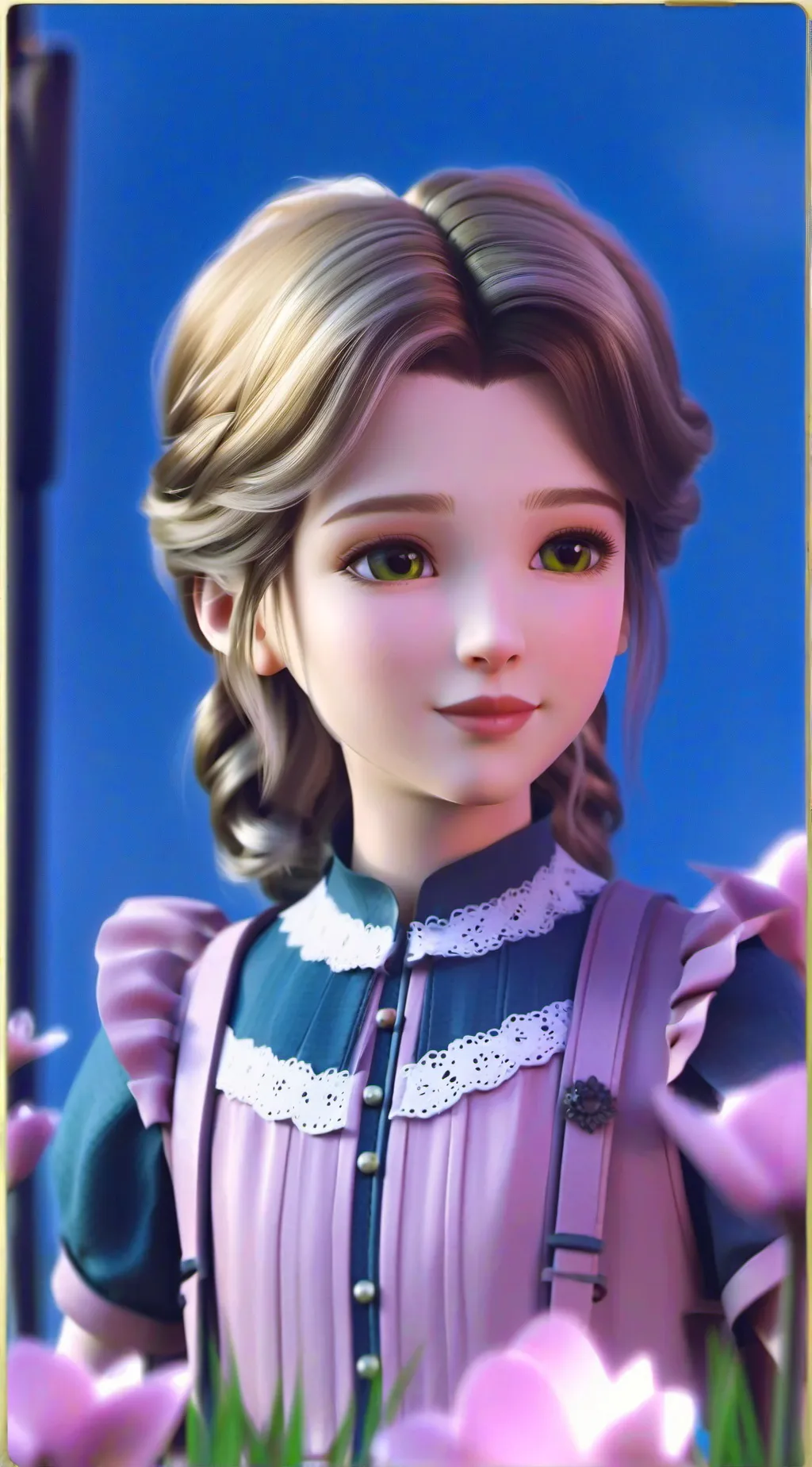 ai character: Julie  background