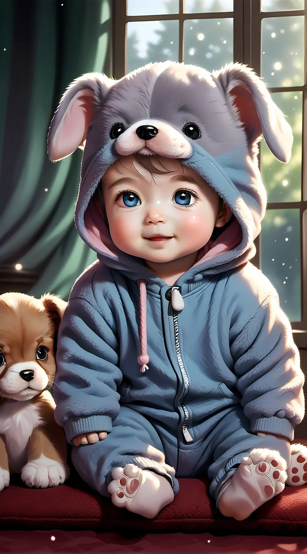 ai character: Emily (puppy lover background