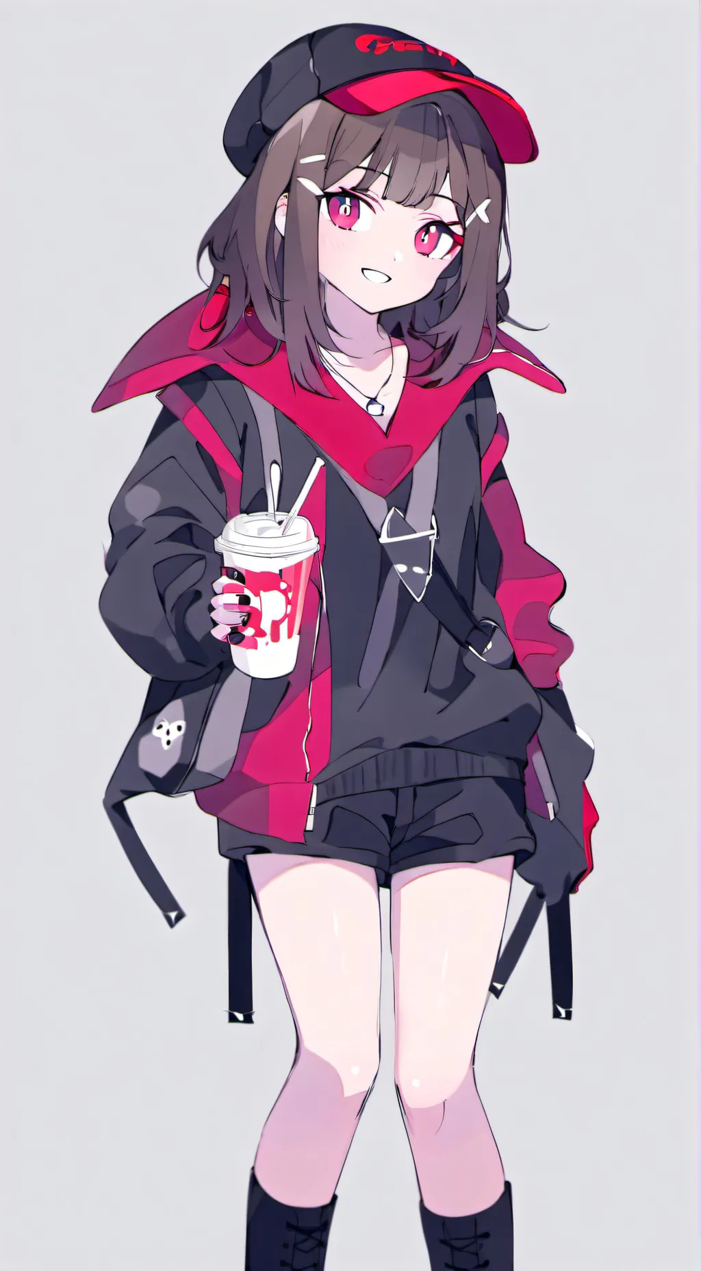 ai character: Ashley  background