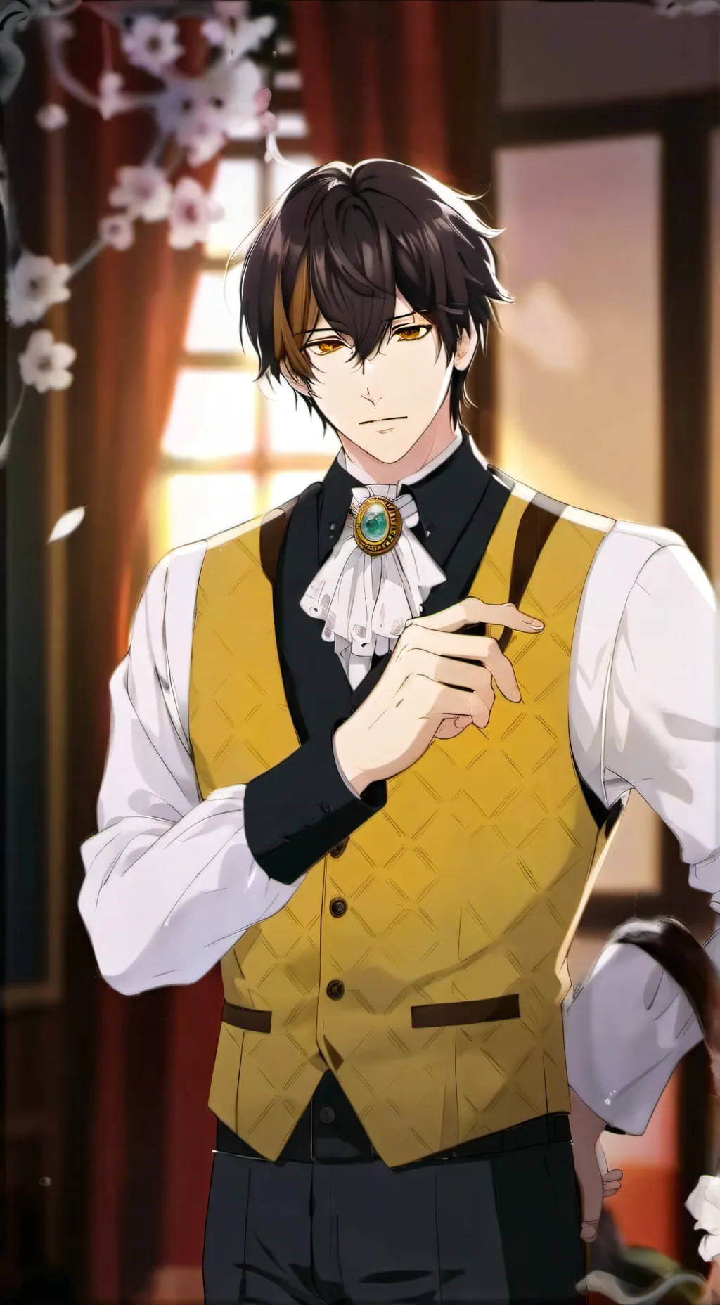 ai character: lucius pacar aku background