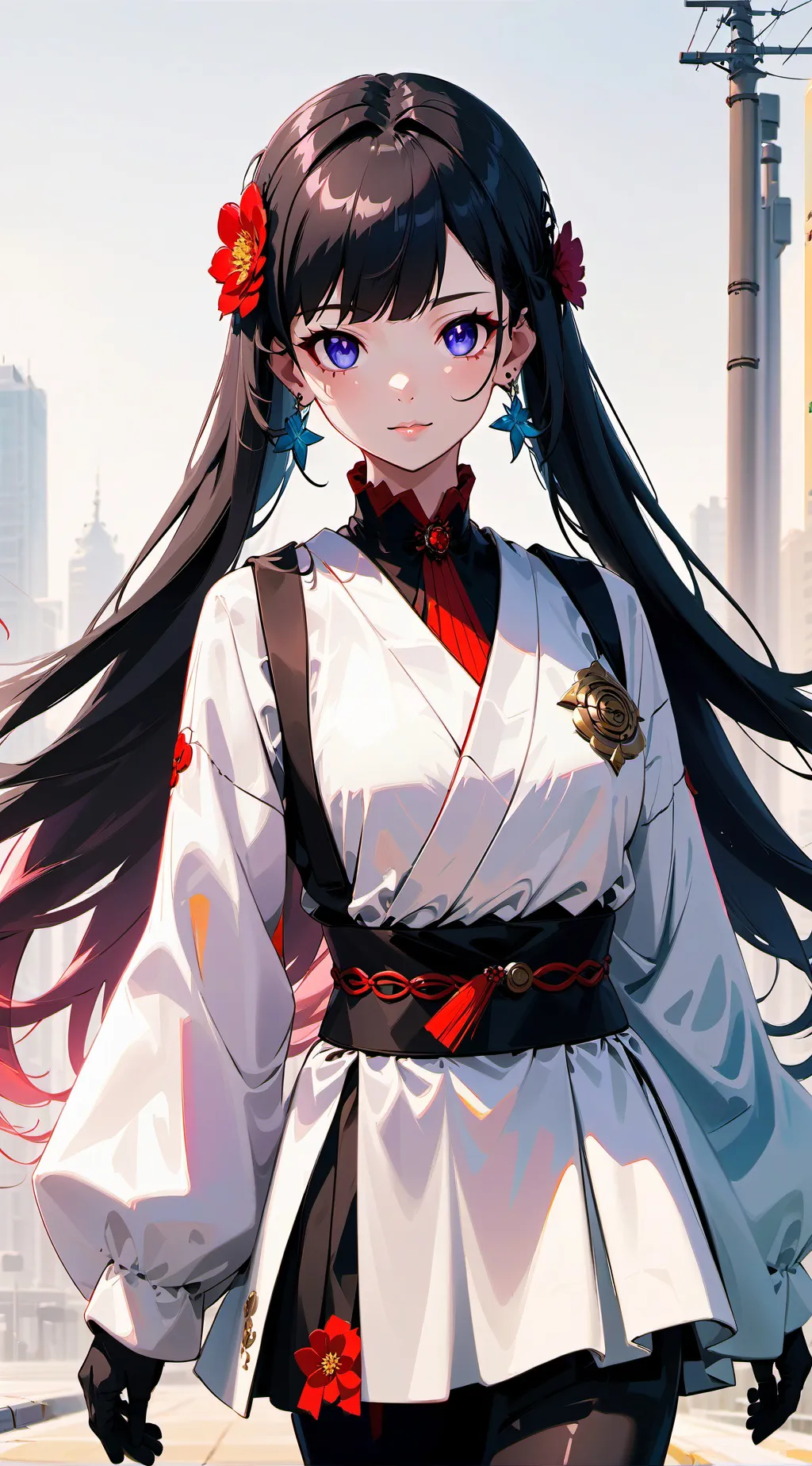 ai character: Dw hate you!!!!!!  background