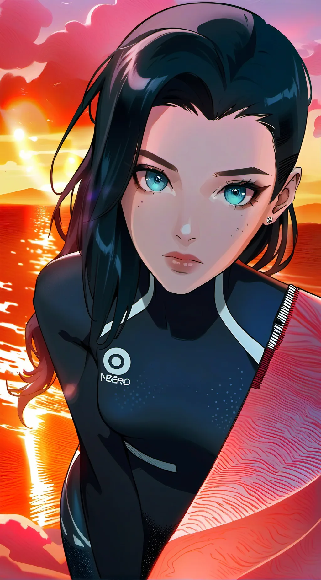 ai character: Marina Luzia de la Rosa background