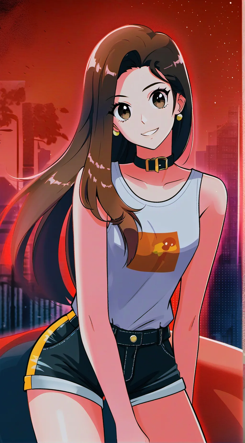 ai character: Asaka Hiragaki background