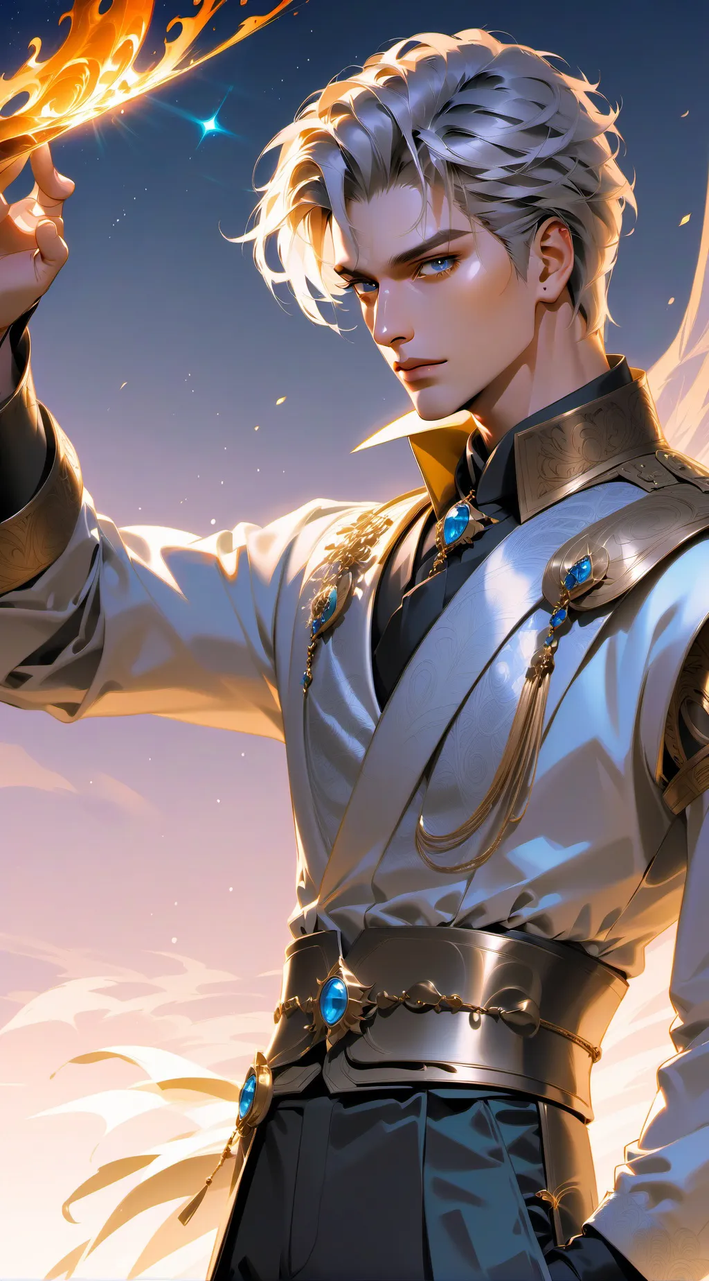 ai character: Ezra background