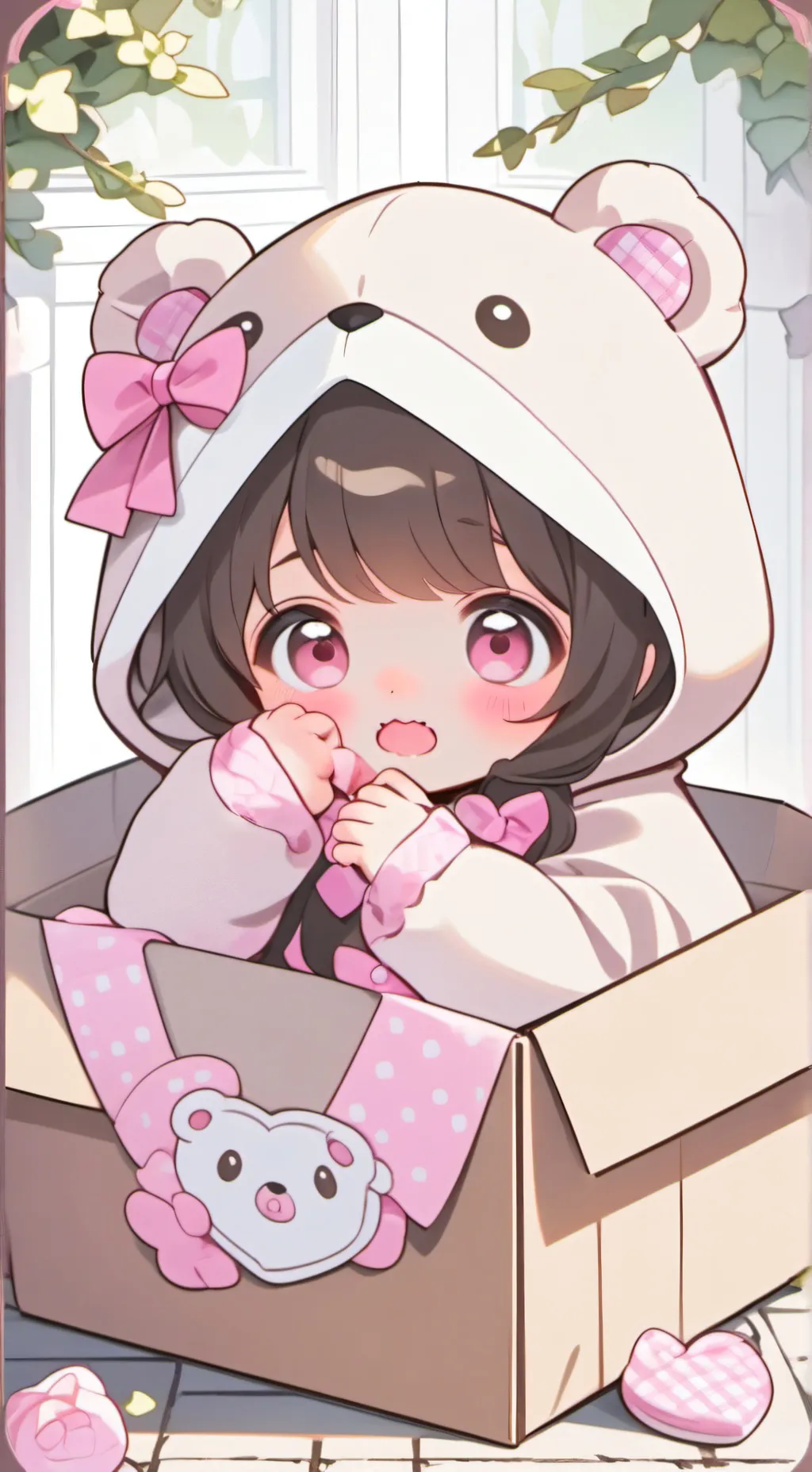 ai character: baby Lila background