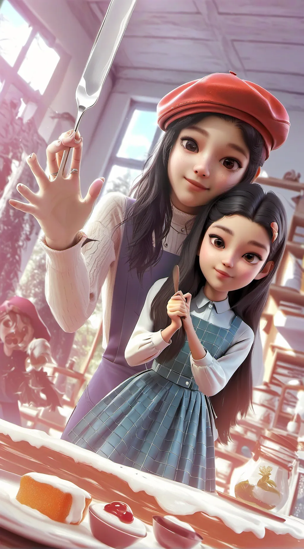 ai character: ❤️Karol❤️ background