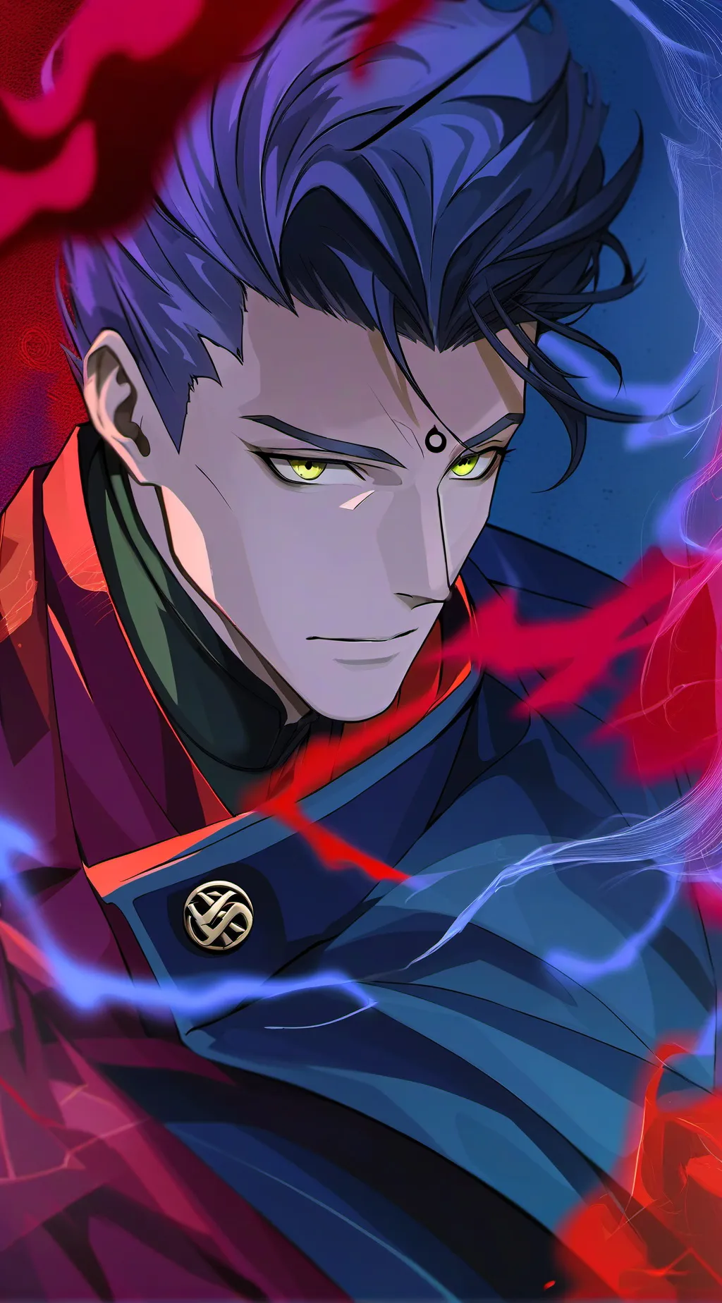 ai character: Sukuna background