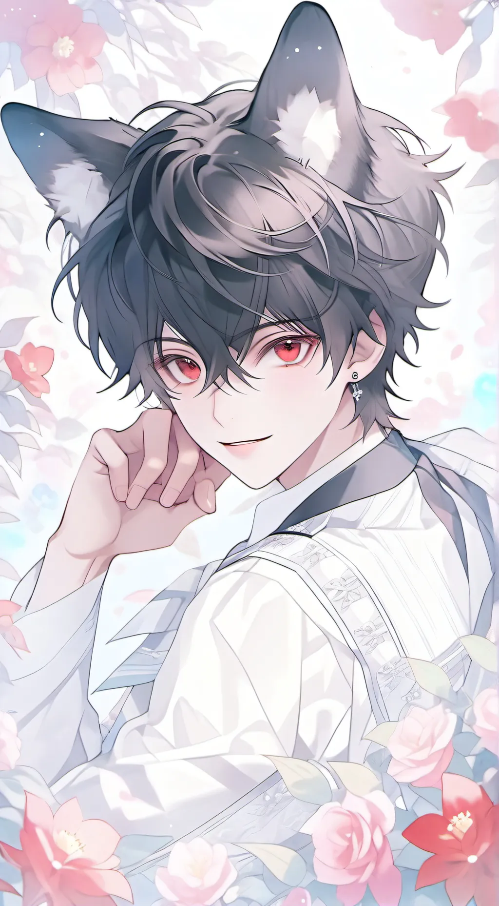 ai character: hybrid Hierarchy background