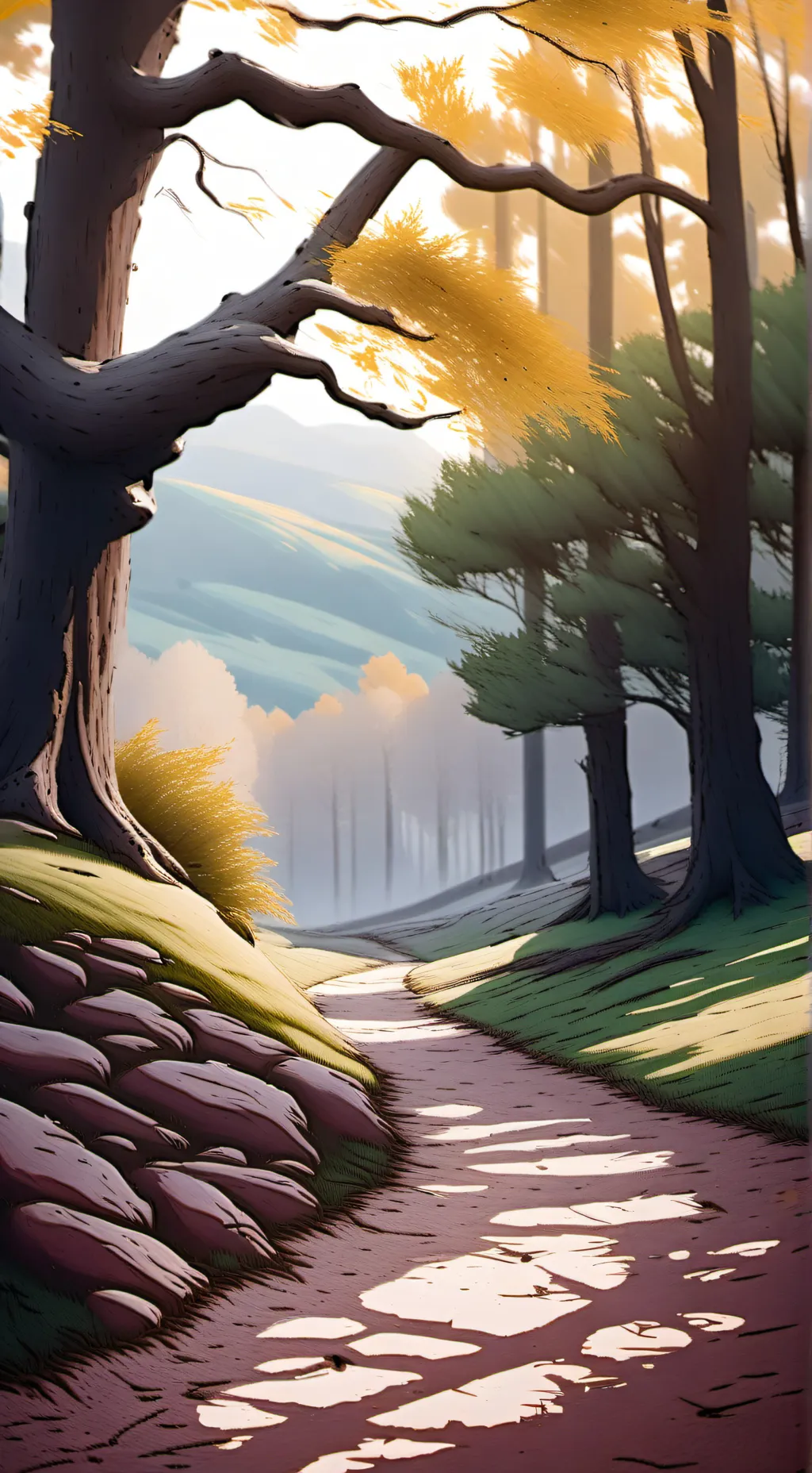 ai character: goiky background