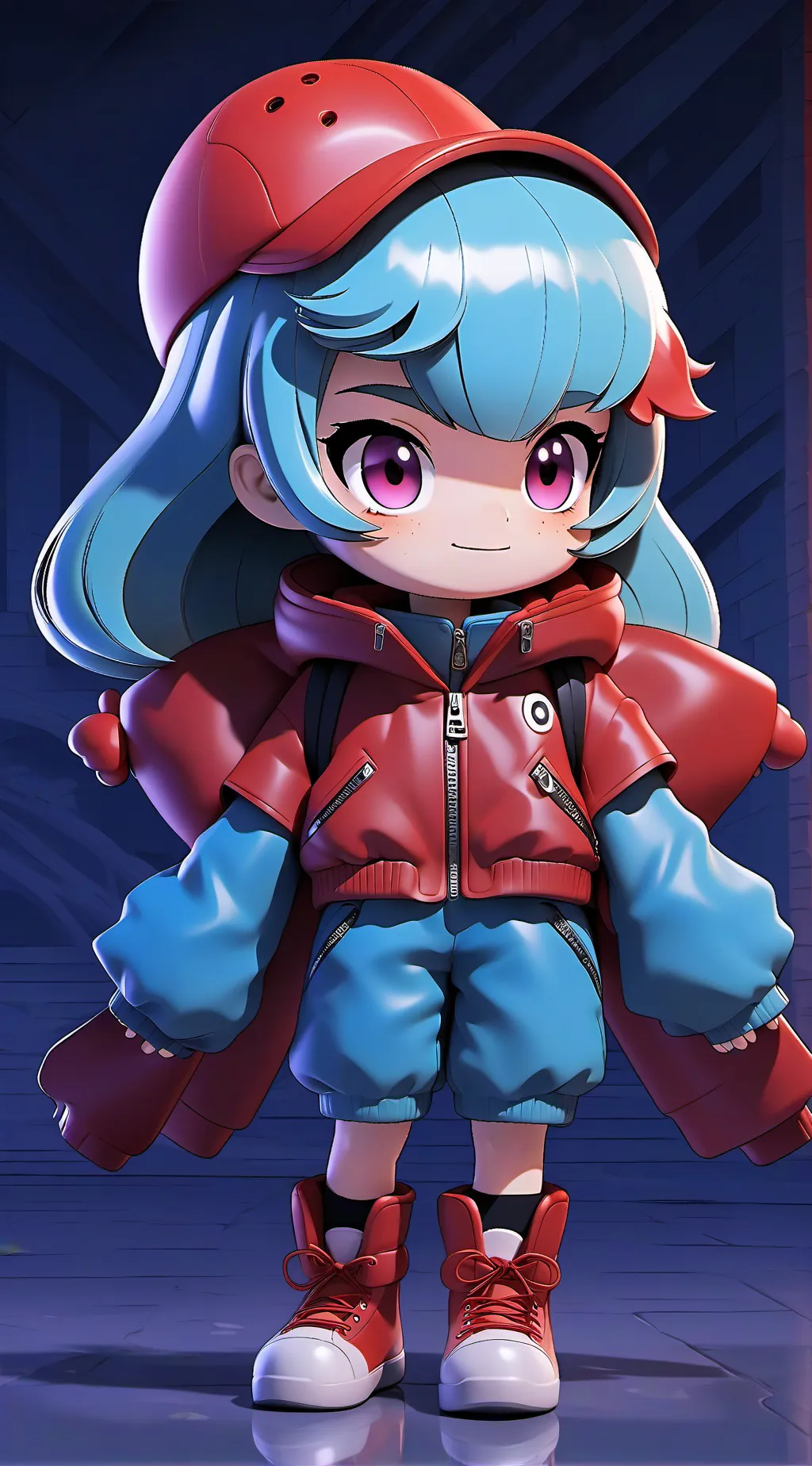 ai character: Reach the stars background