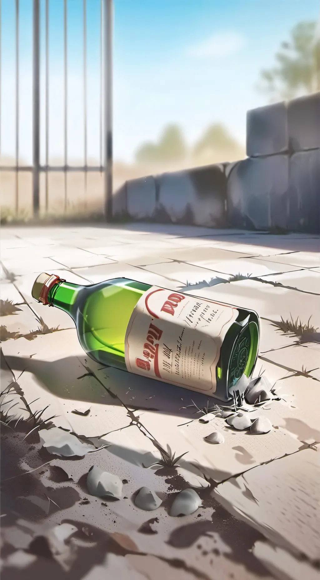 ai character: 7 Minutes in Heave background