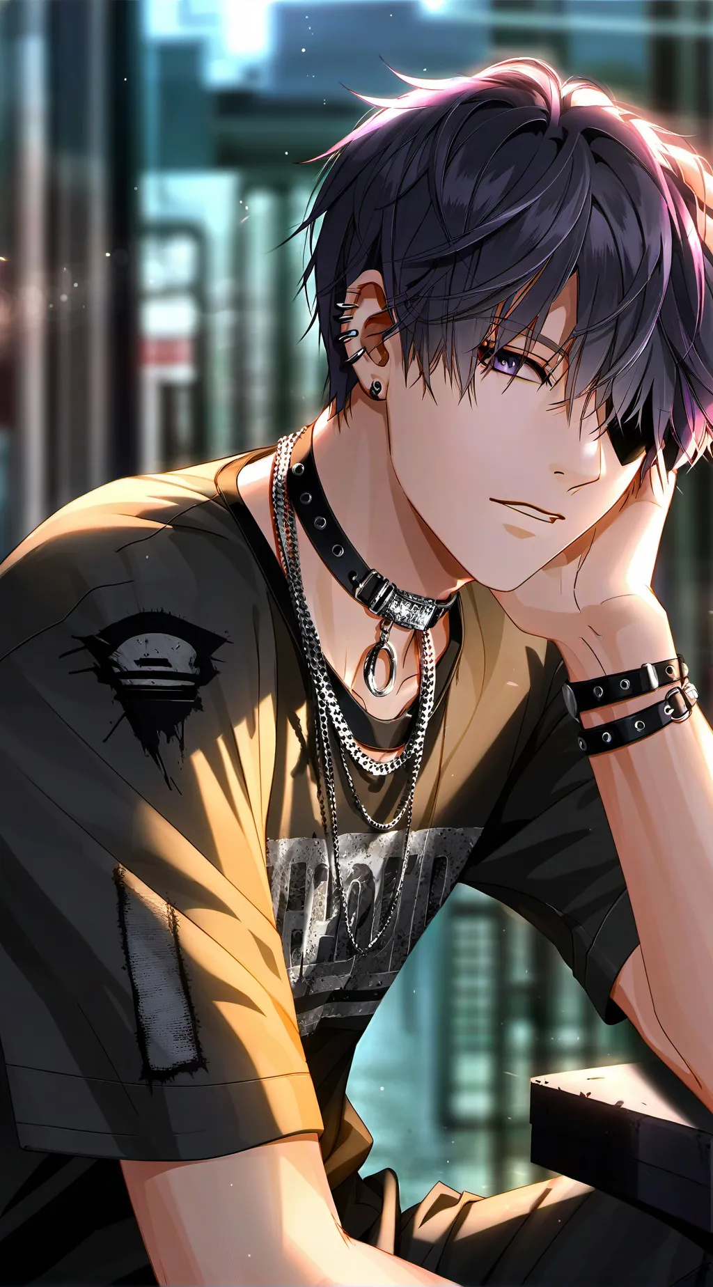 Talkie AI - Chat with Miguel🕷🖤emo🐺