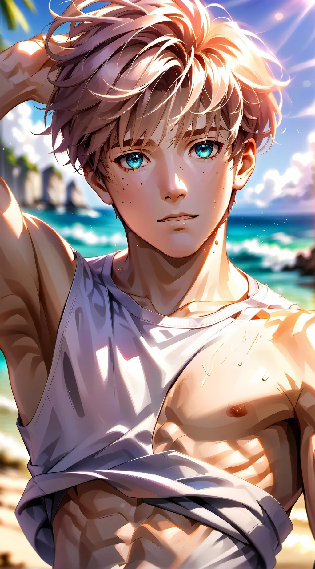 ai character: Liam  background