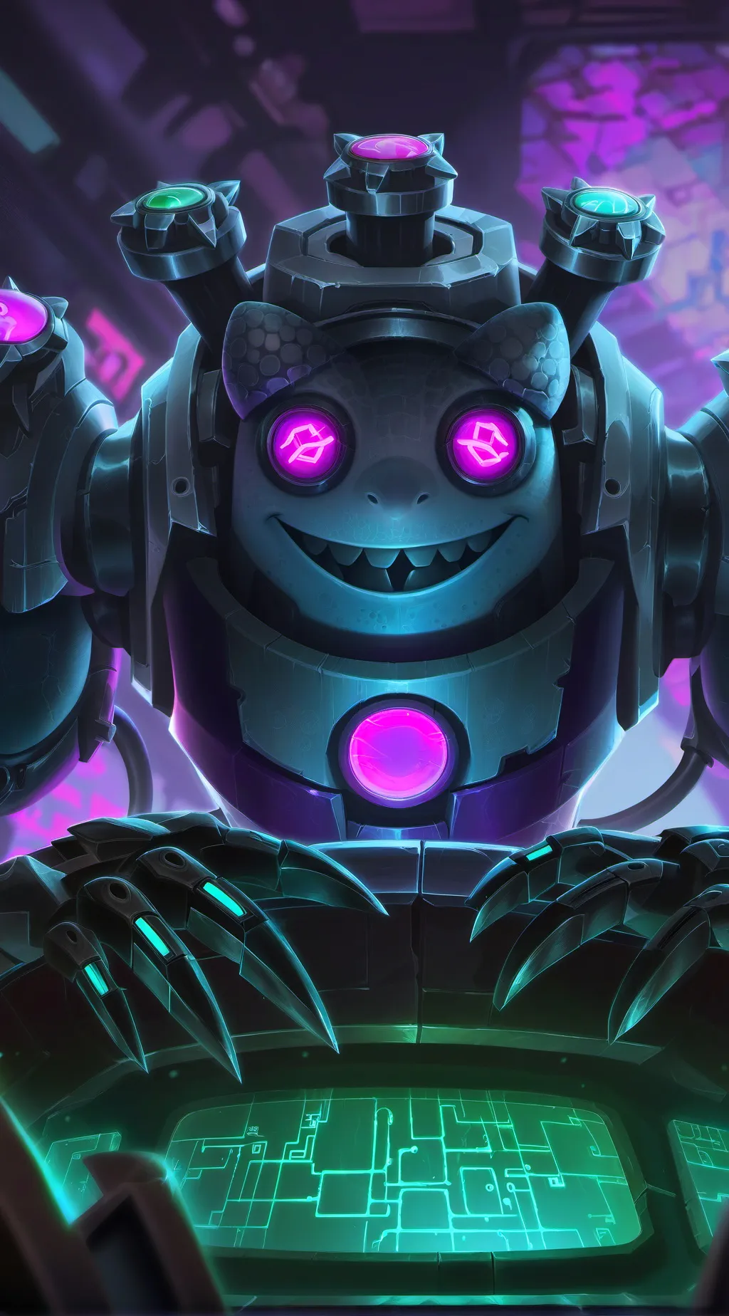 ai character: Mical Furry Spirit background