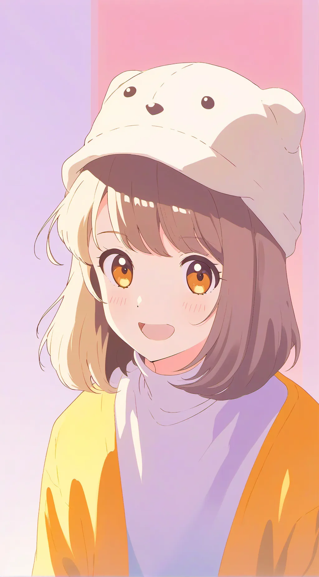 ai character: Ana😈 background