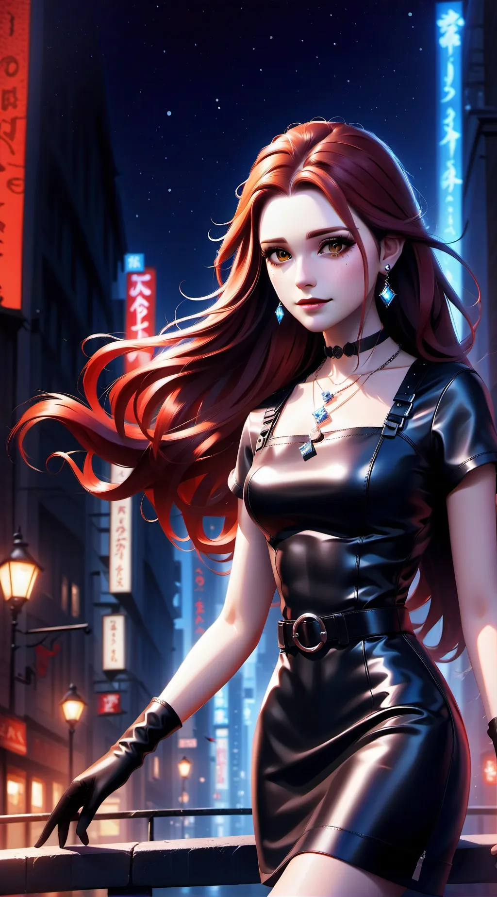 ai character: Glimmer background