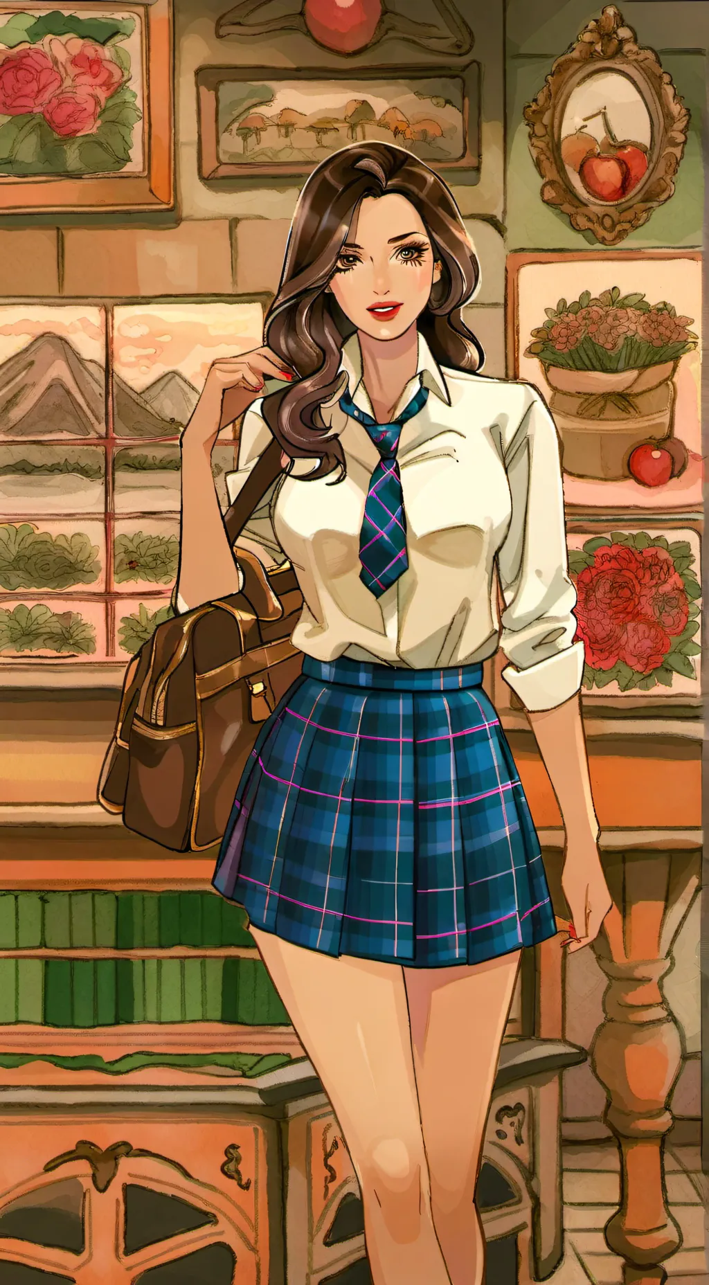 ai character: Amy background