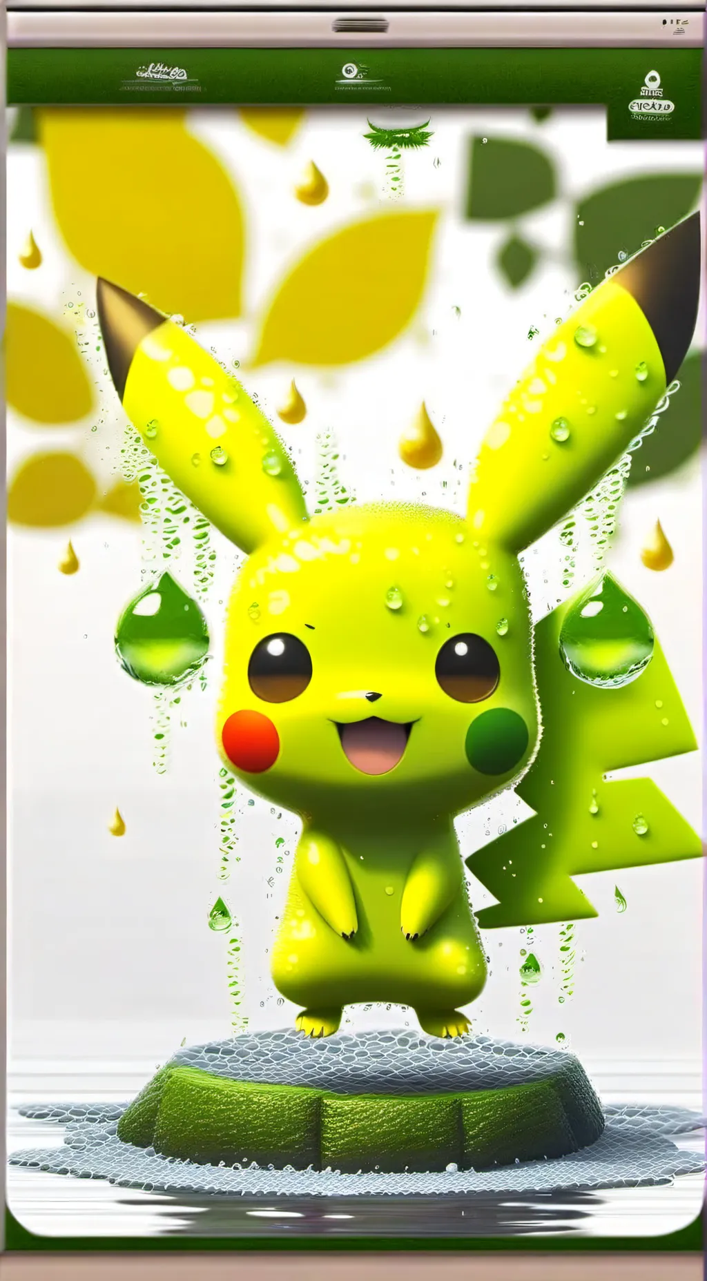 ai character: pickachu background