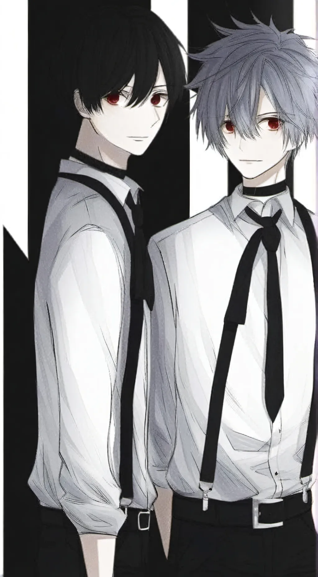 ai character: hermanos fantasma🖤 background