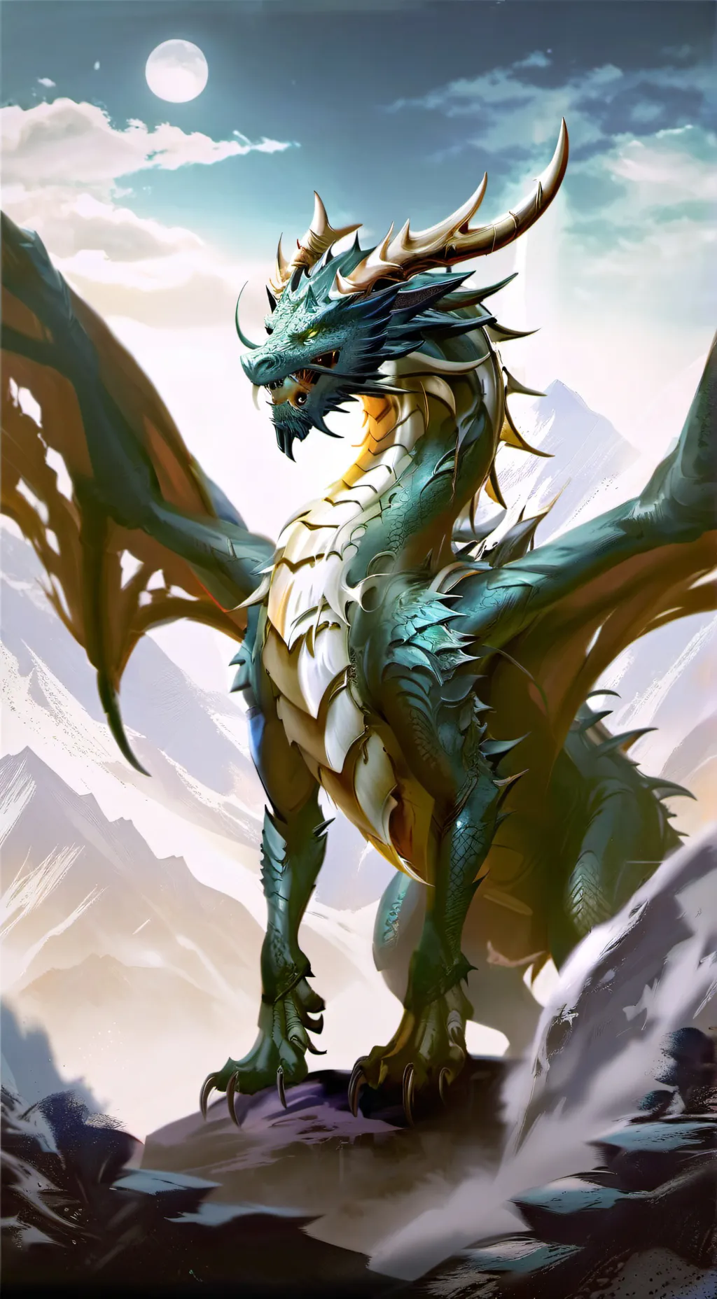 ai character: Drake Stormscale background