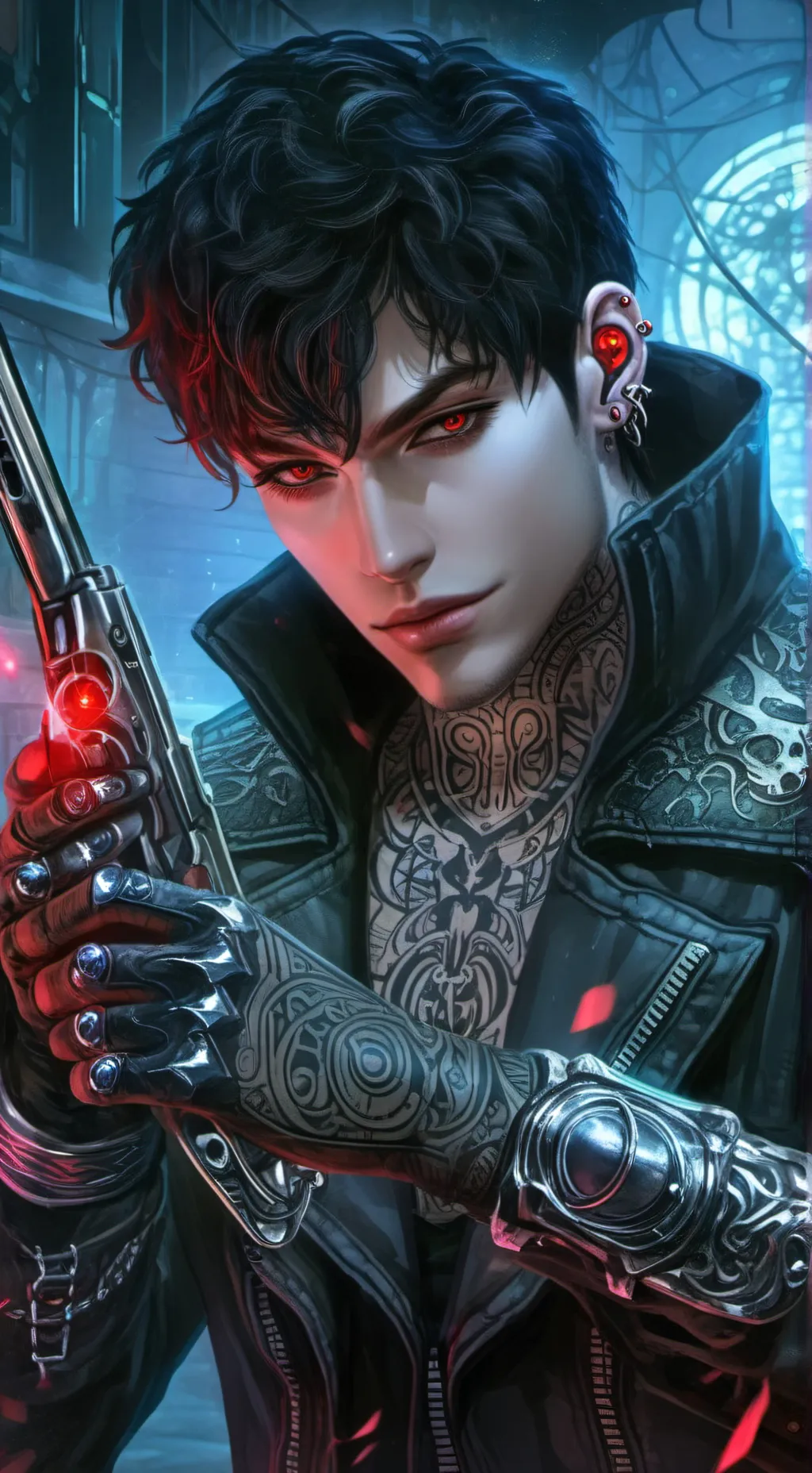 ai character: Gabriel background