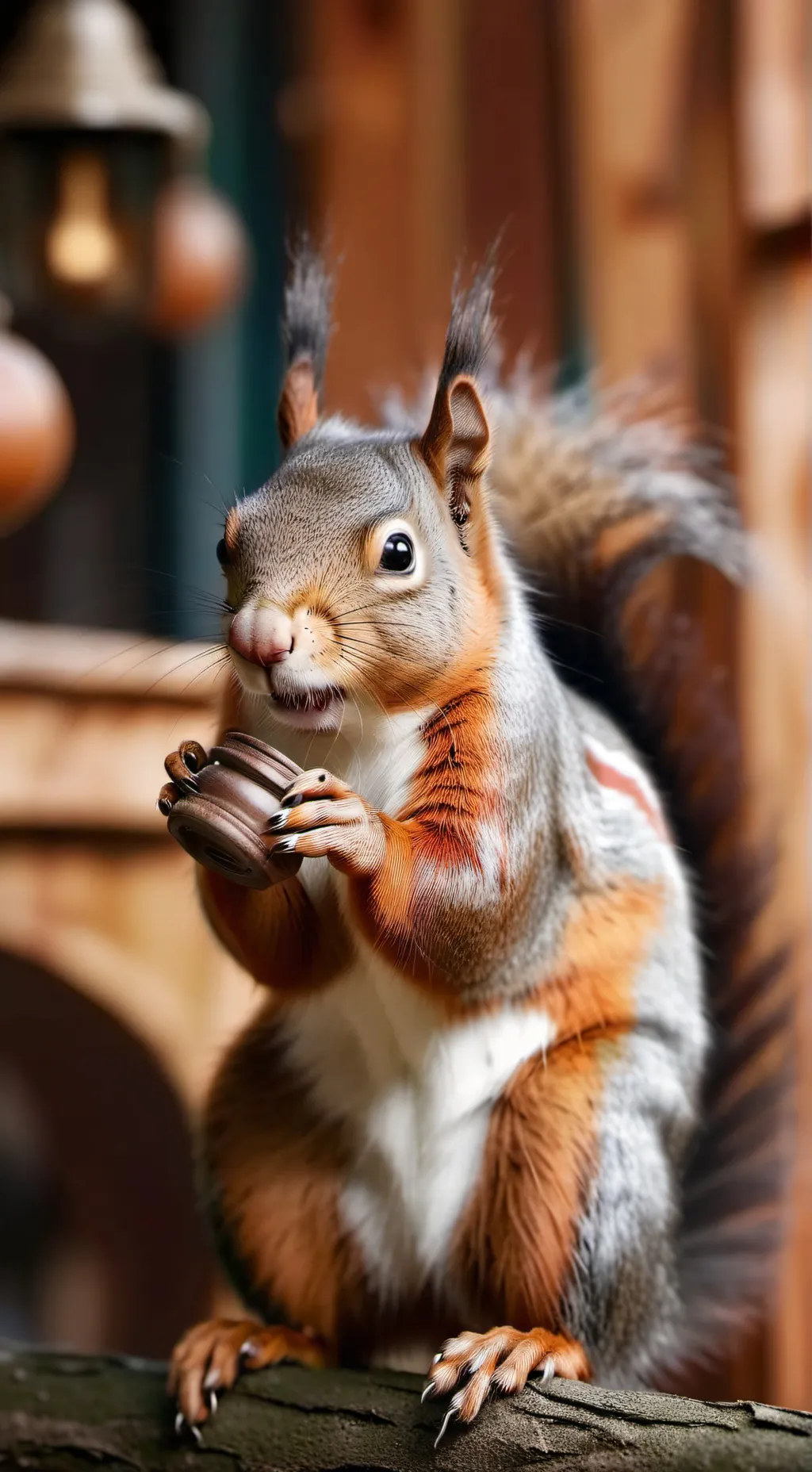 ai character: Squirrels background