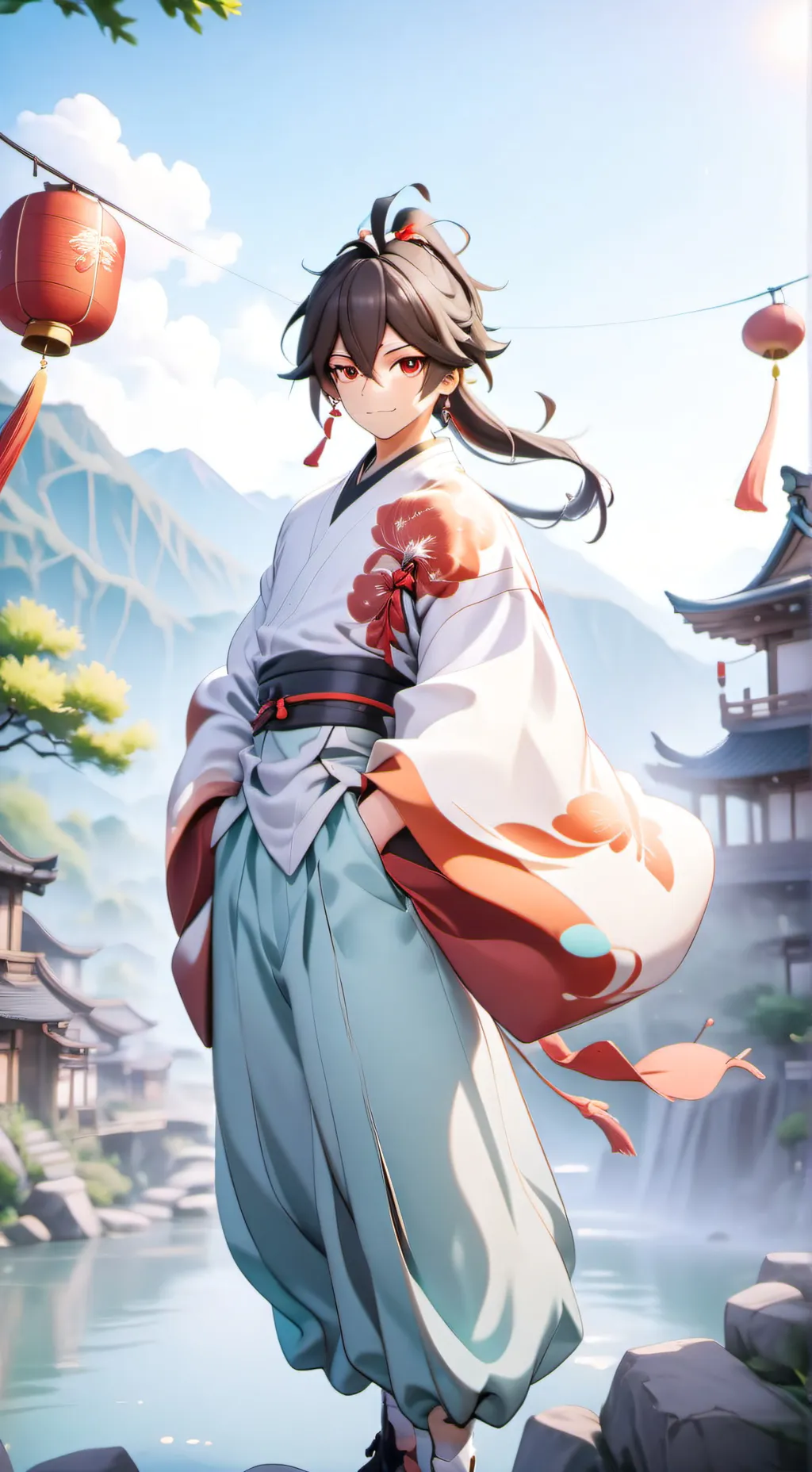 ai character: Miyabi background