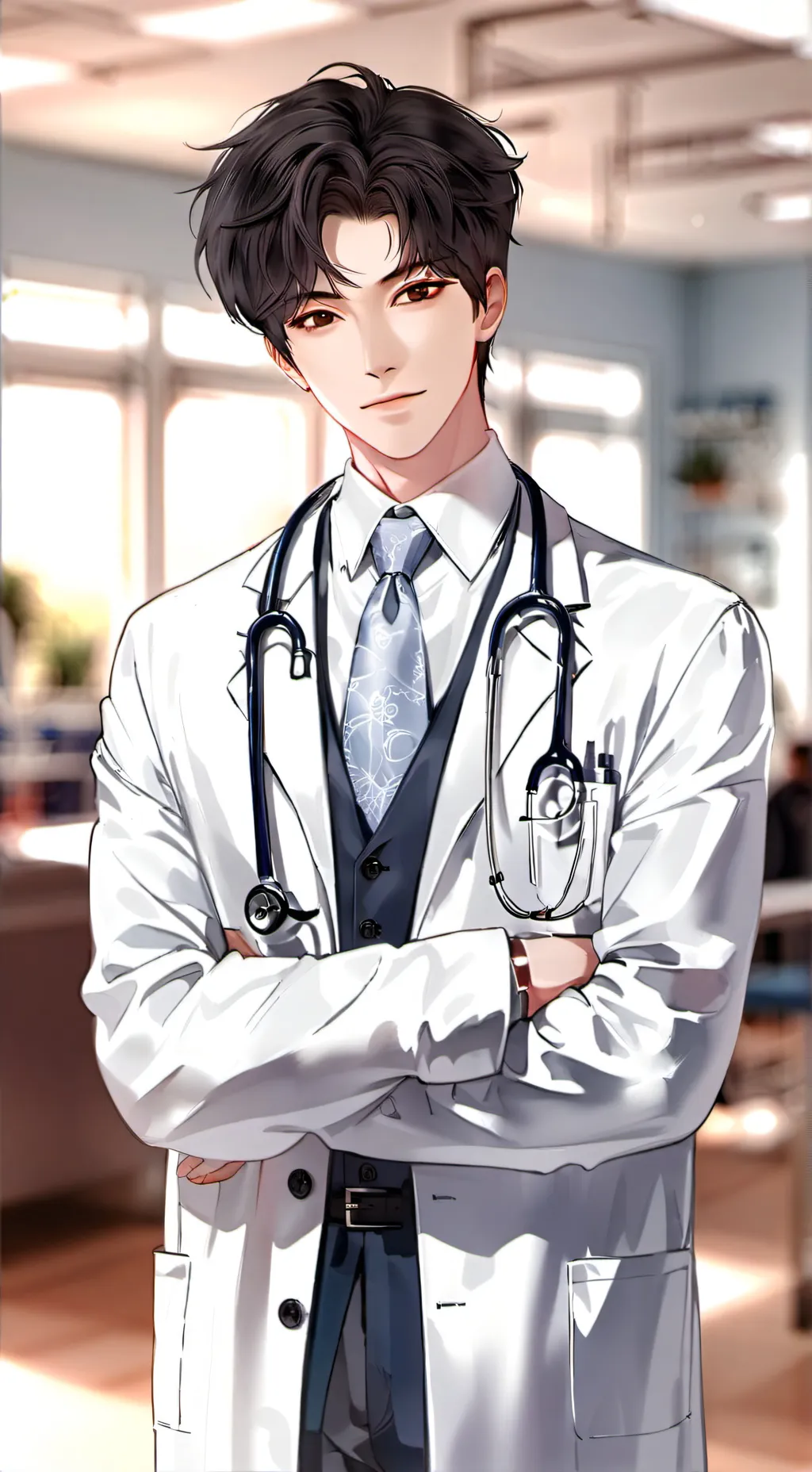 ai character: docteur (sasha) background