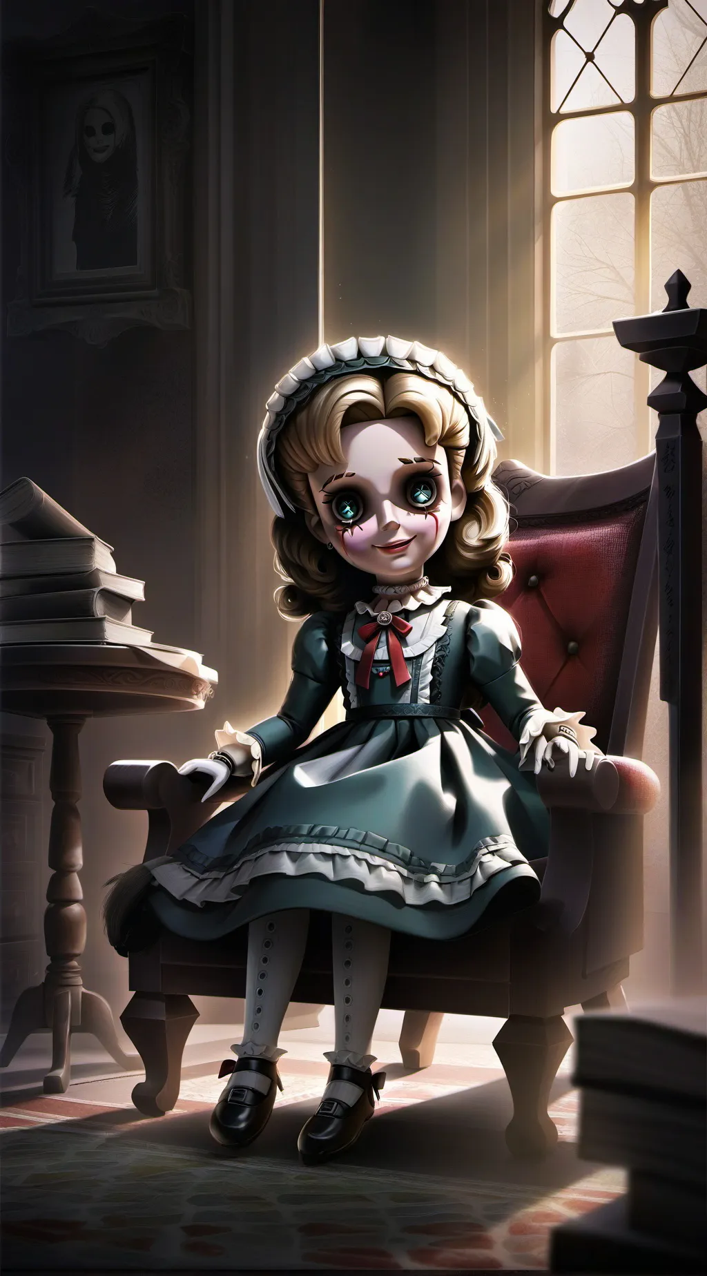 ai character: Comments background