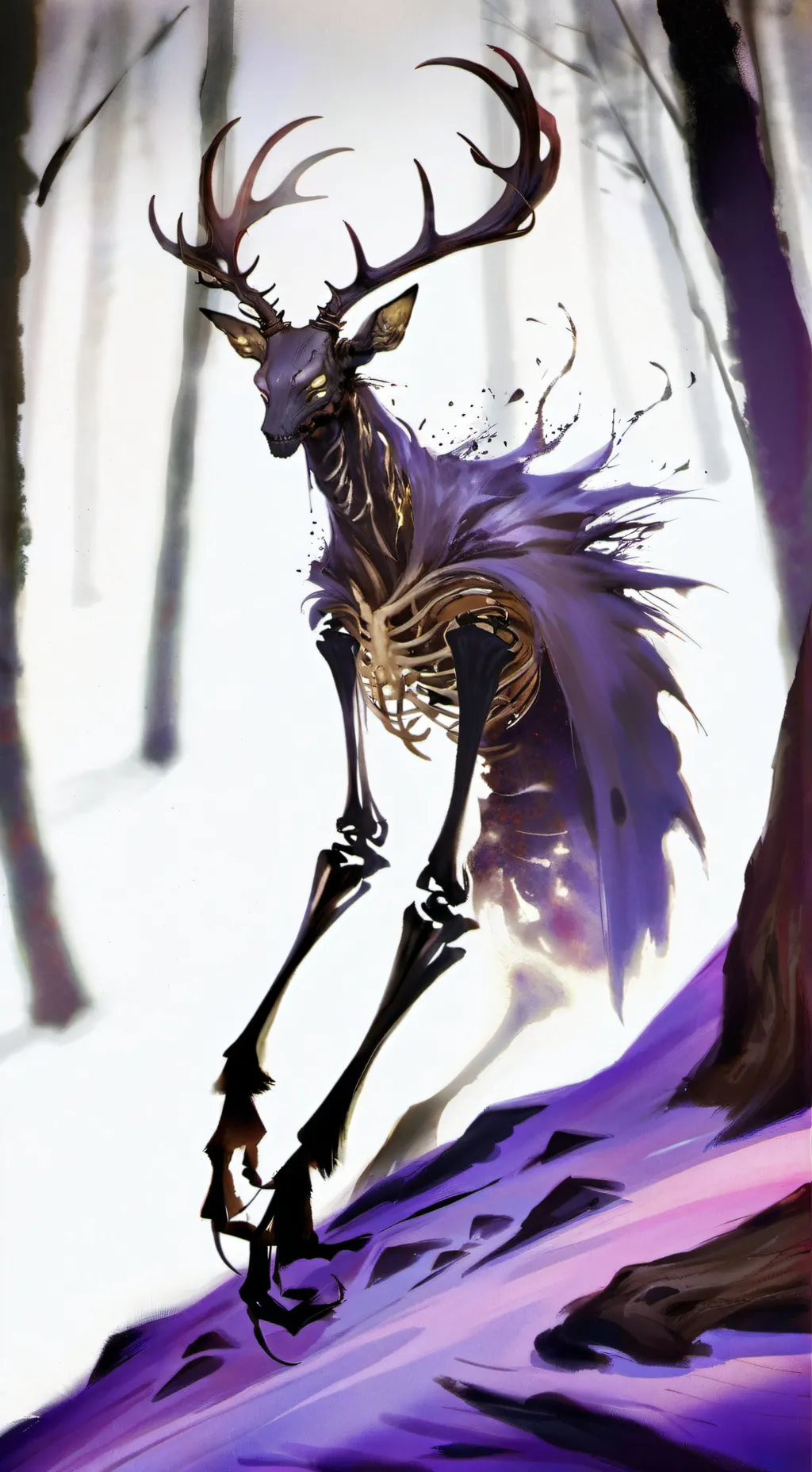 ai character: Nowhere King background