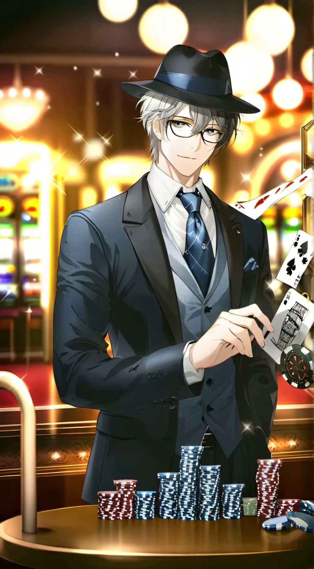 ai character: Chance  background