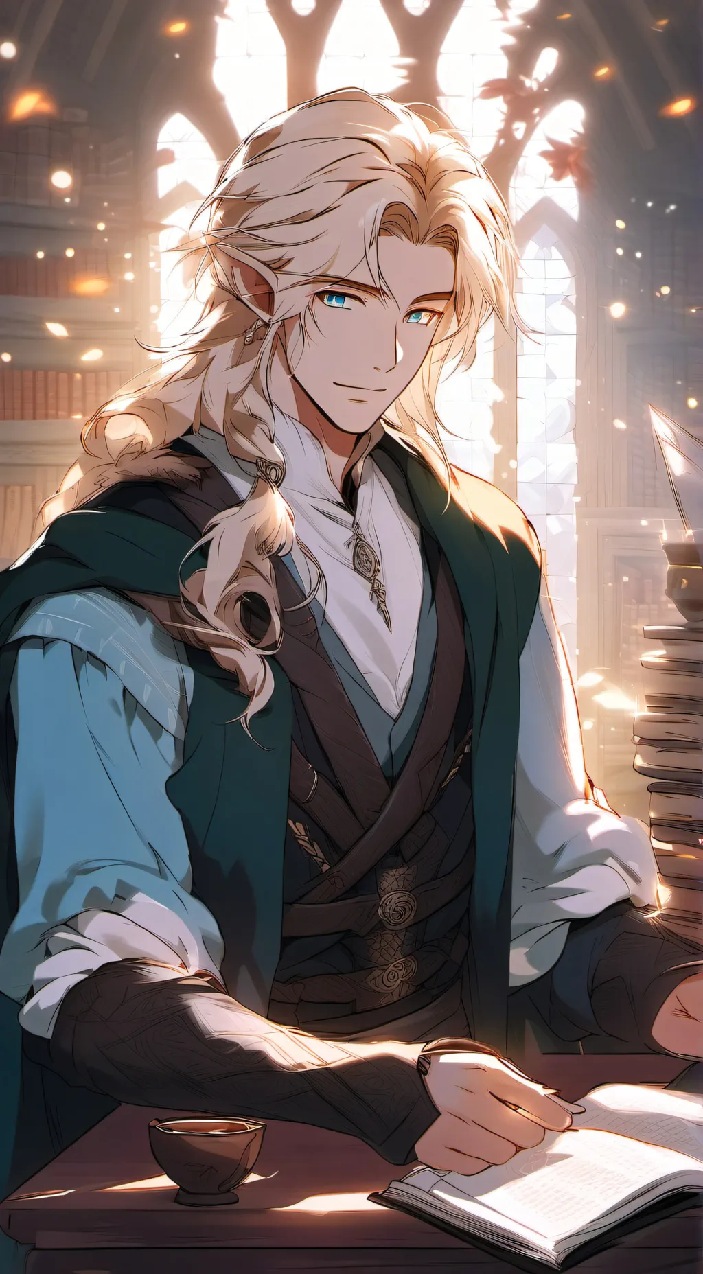 ai character: Estes Wodigold background