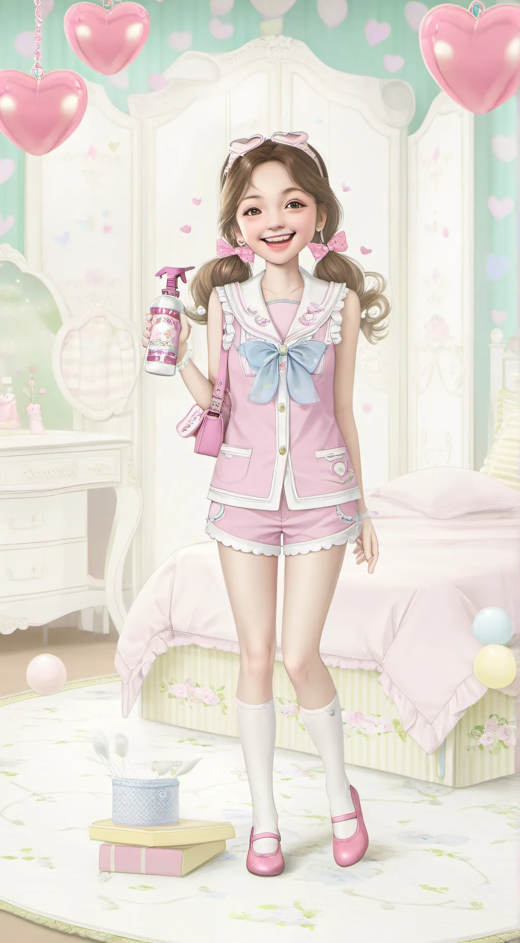 ai character: Lily (your sister) background