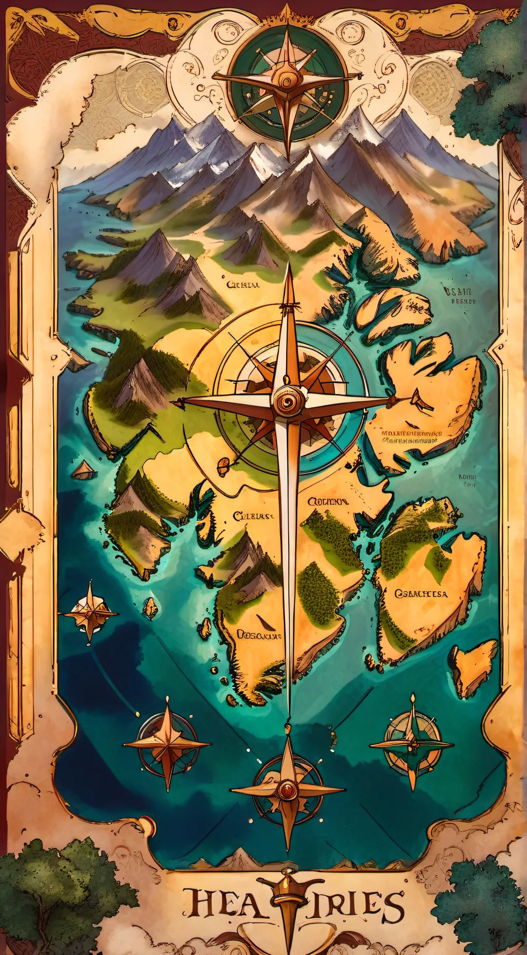 ai character: Utopia background