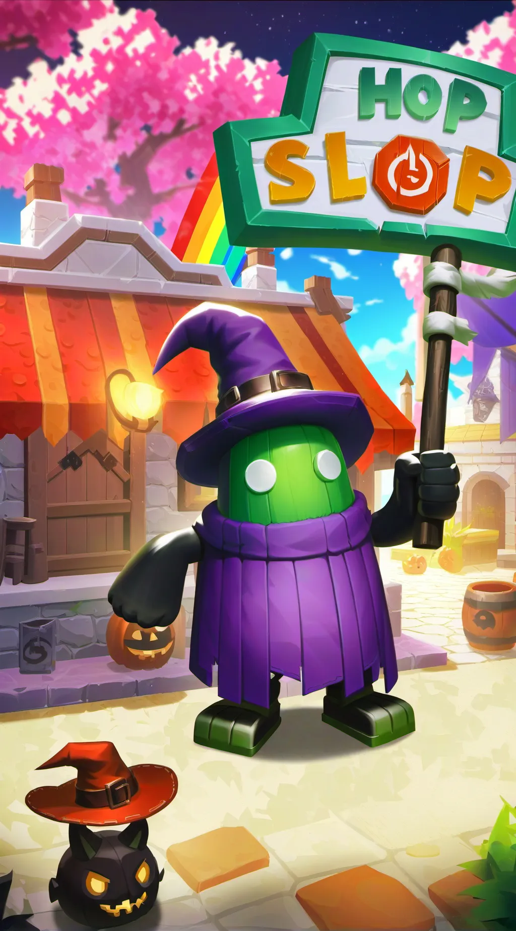 ai character: sprunki background