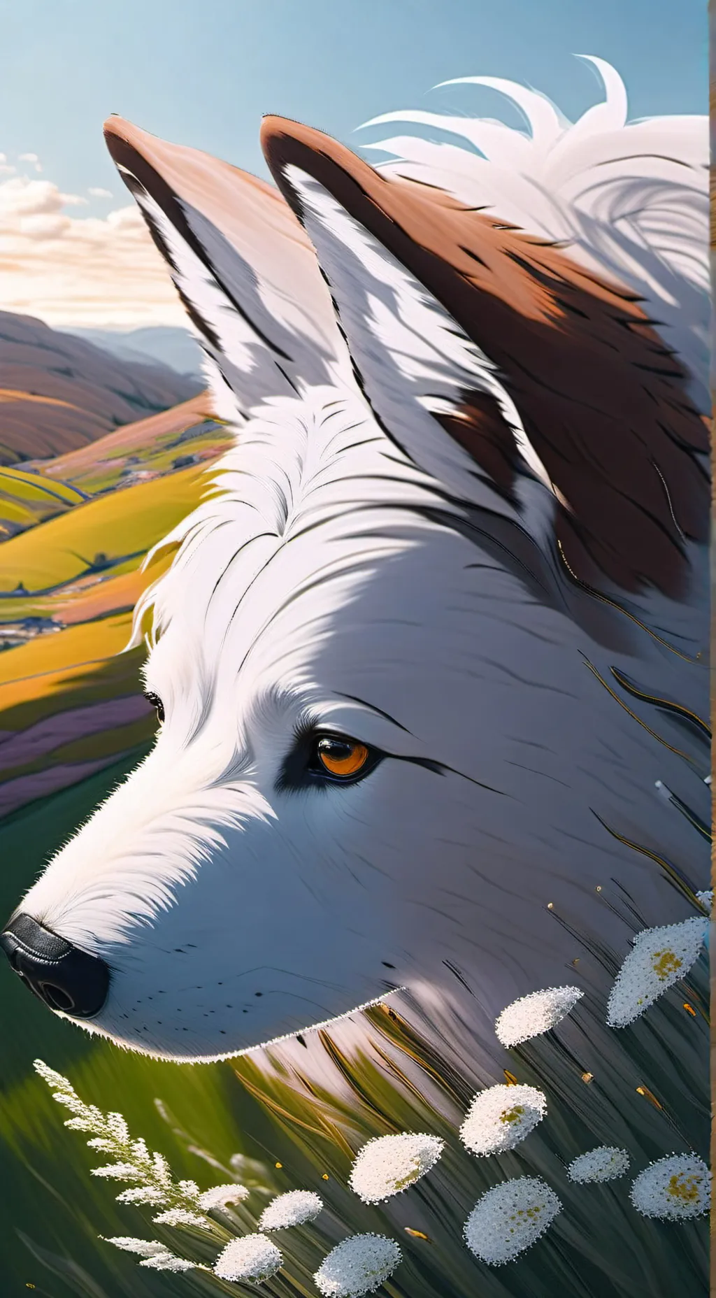 ai character: sanemi mitad 🐺 background