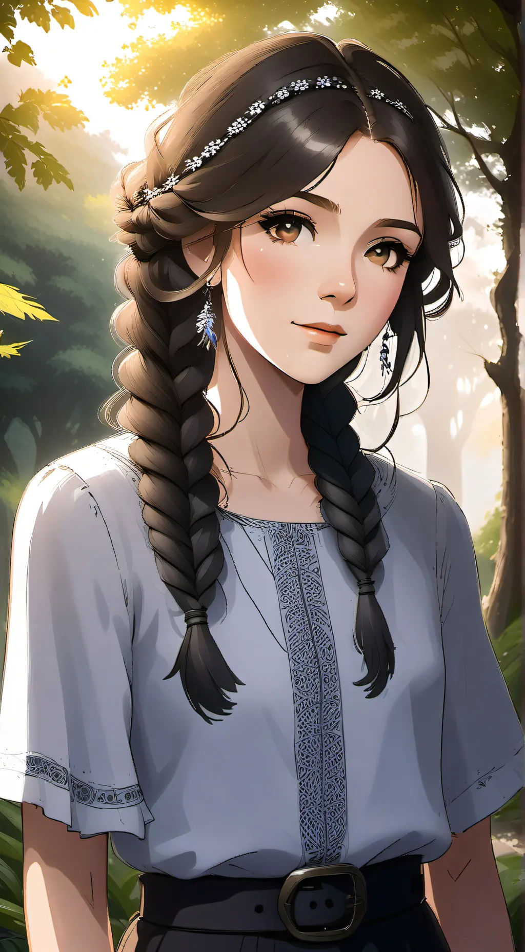 ai character: natasha  background