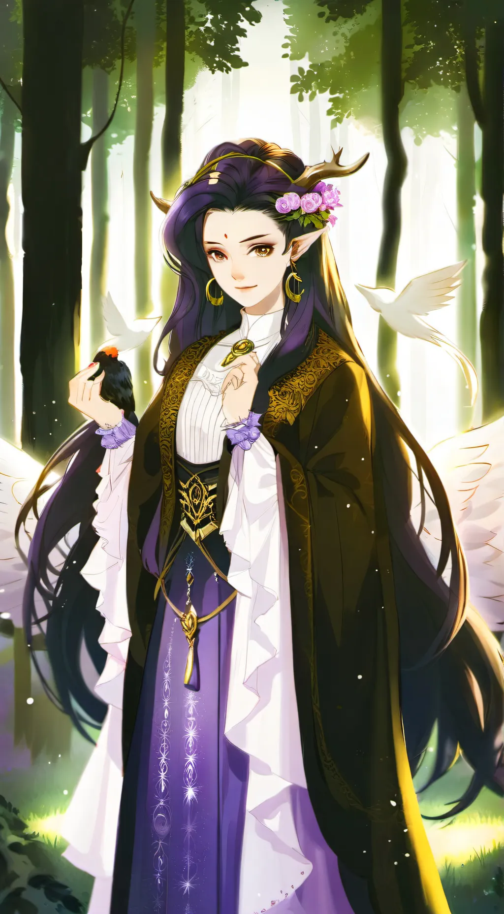 ai character: Starfall background