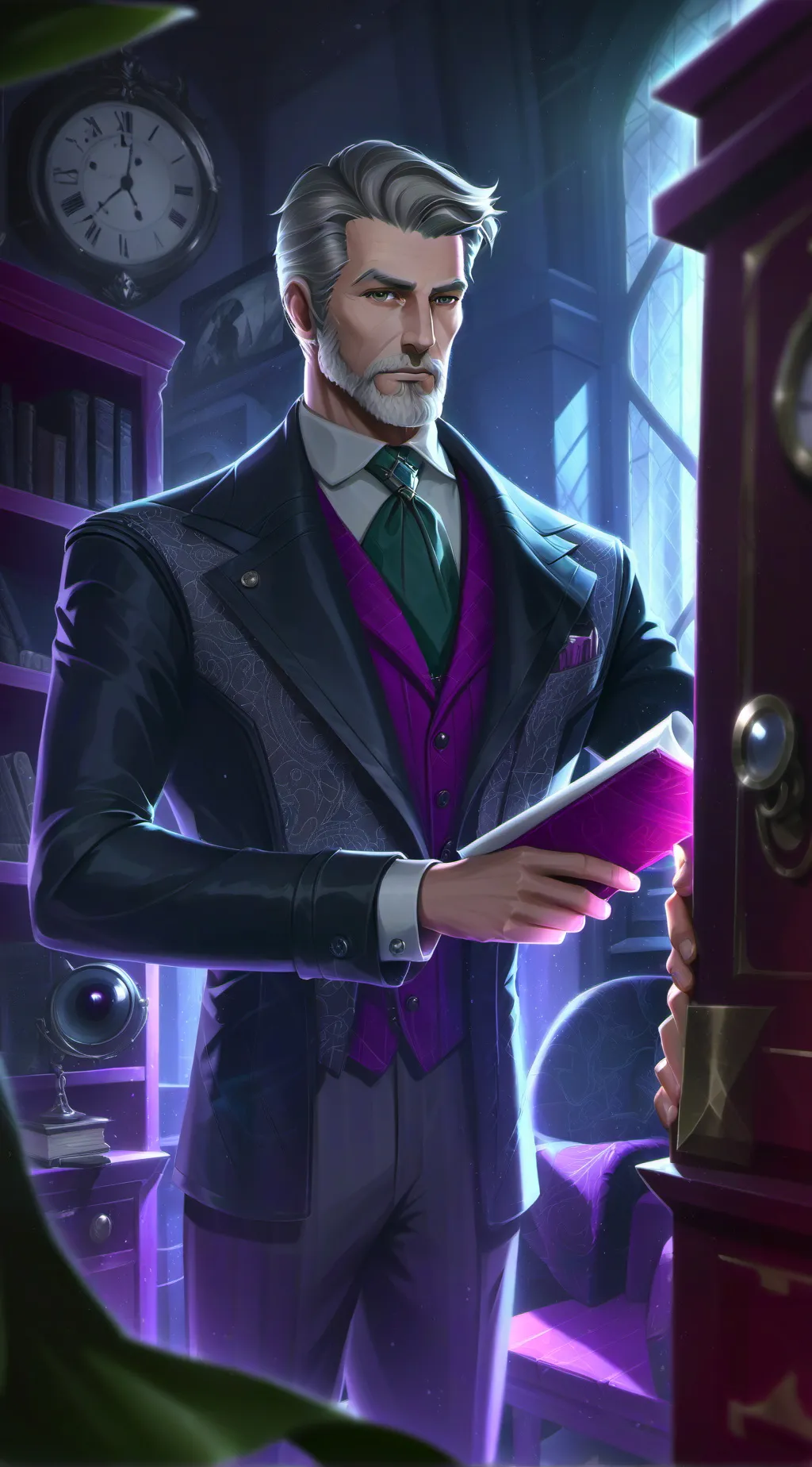 ai character: Agent Alaric background