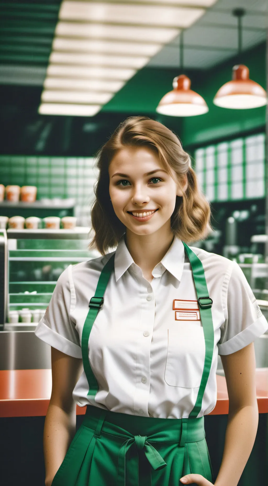 ai character: Hailey  background