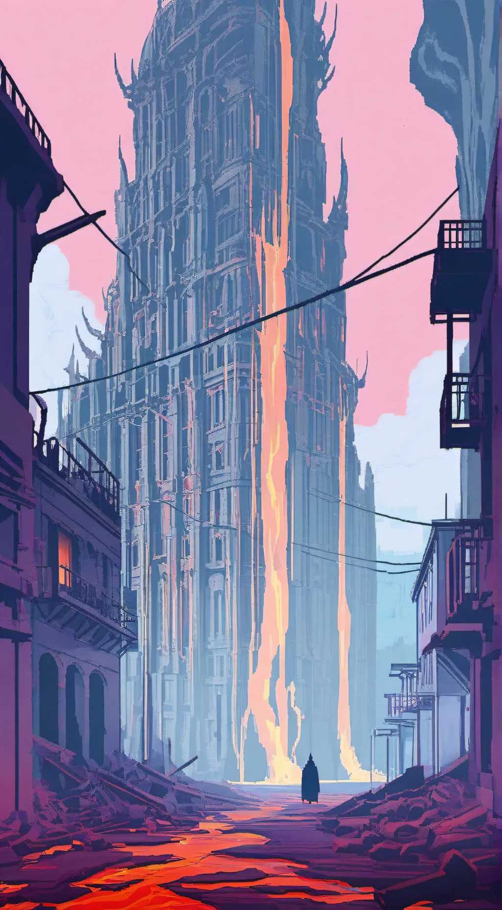 ai character: Hazbin Hotel  background